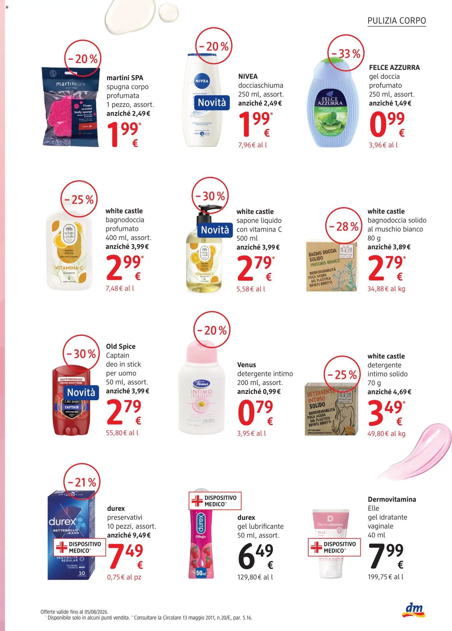 dm drogerie markt volantino Luglio