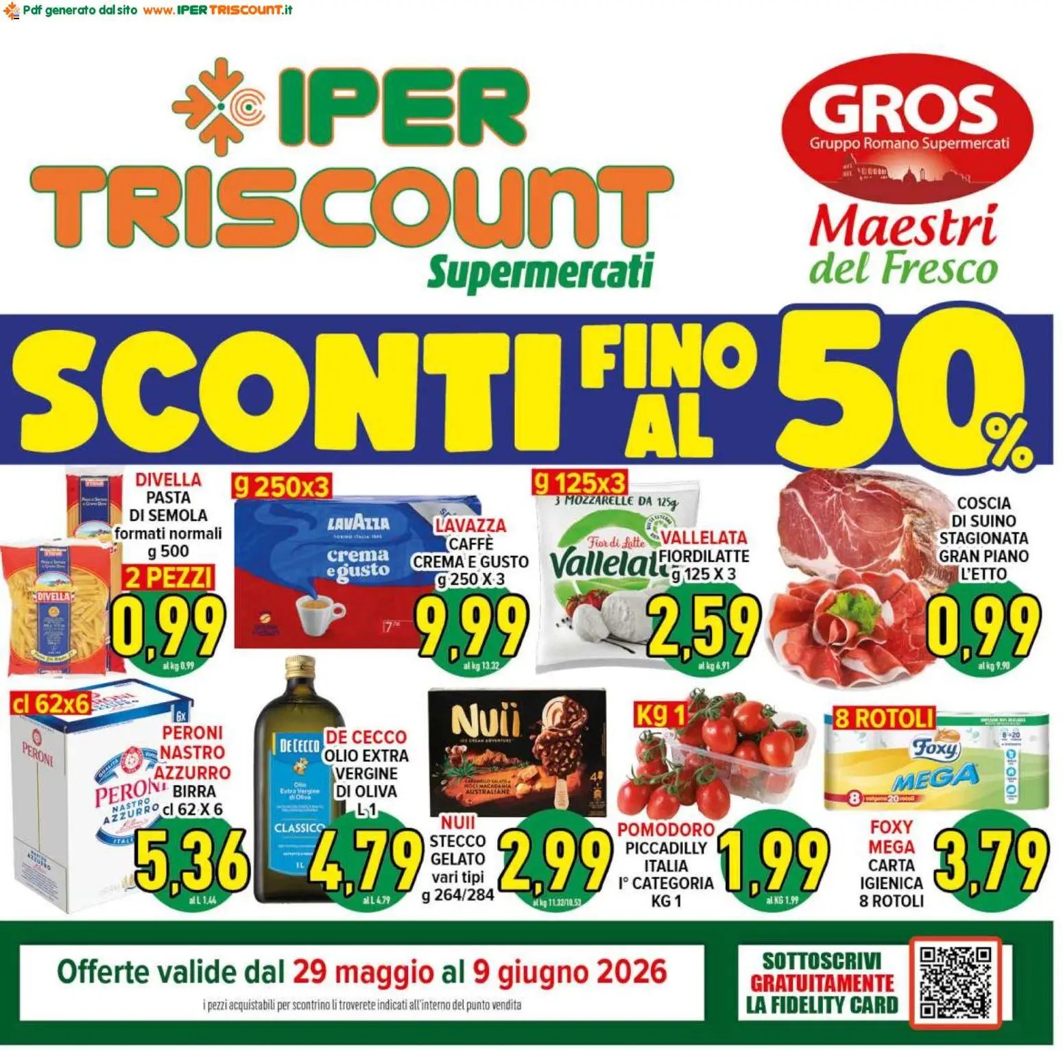 Ipertriscount volantino