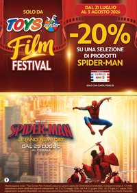 Toys Center volantino Spider-Man