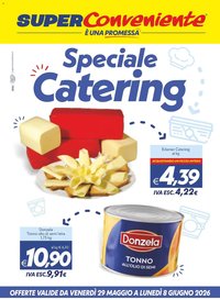 SuperConveniente volantino Catering Enna, Misterbianco
