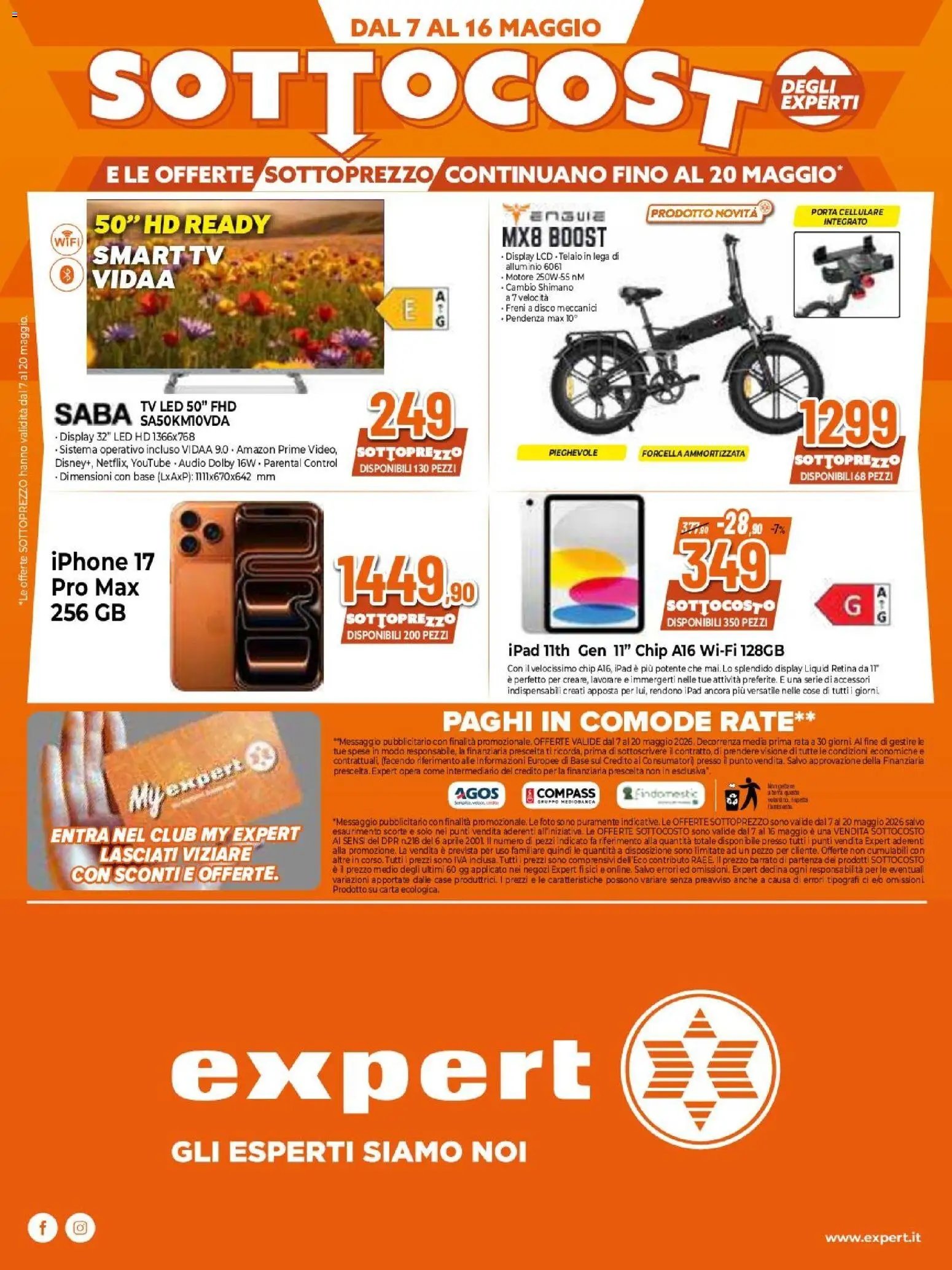 Expert volantino (2026-05-07 - 2026-05-16)