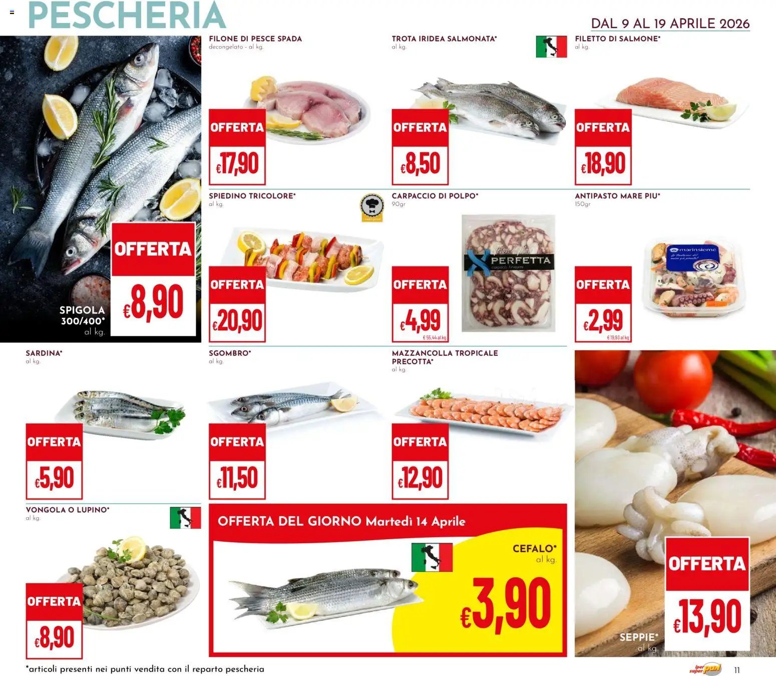 Pan volantino (2026-04-09 - 2026-04-19)