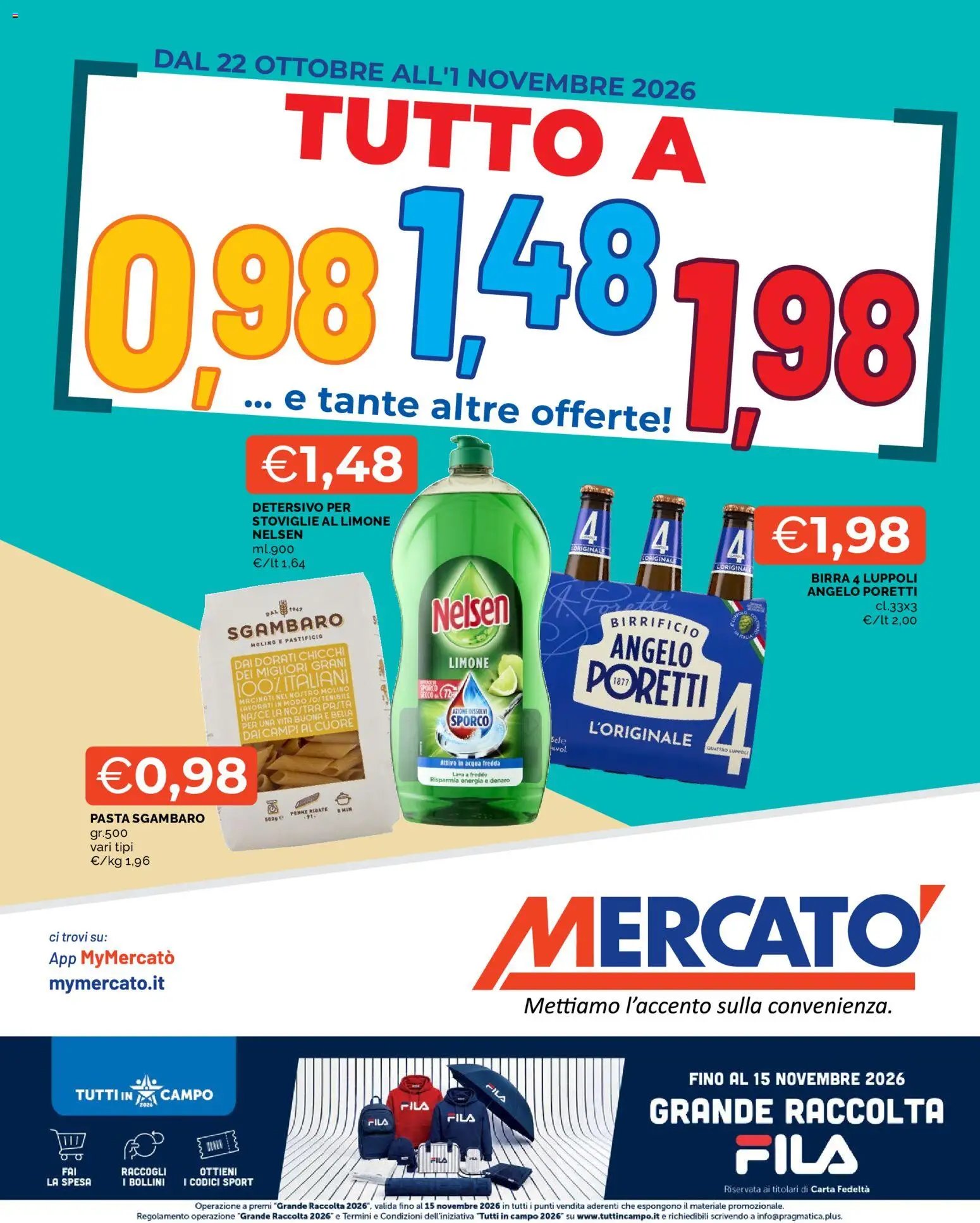 Mercatò volantino