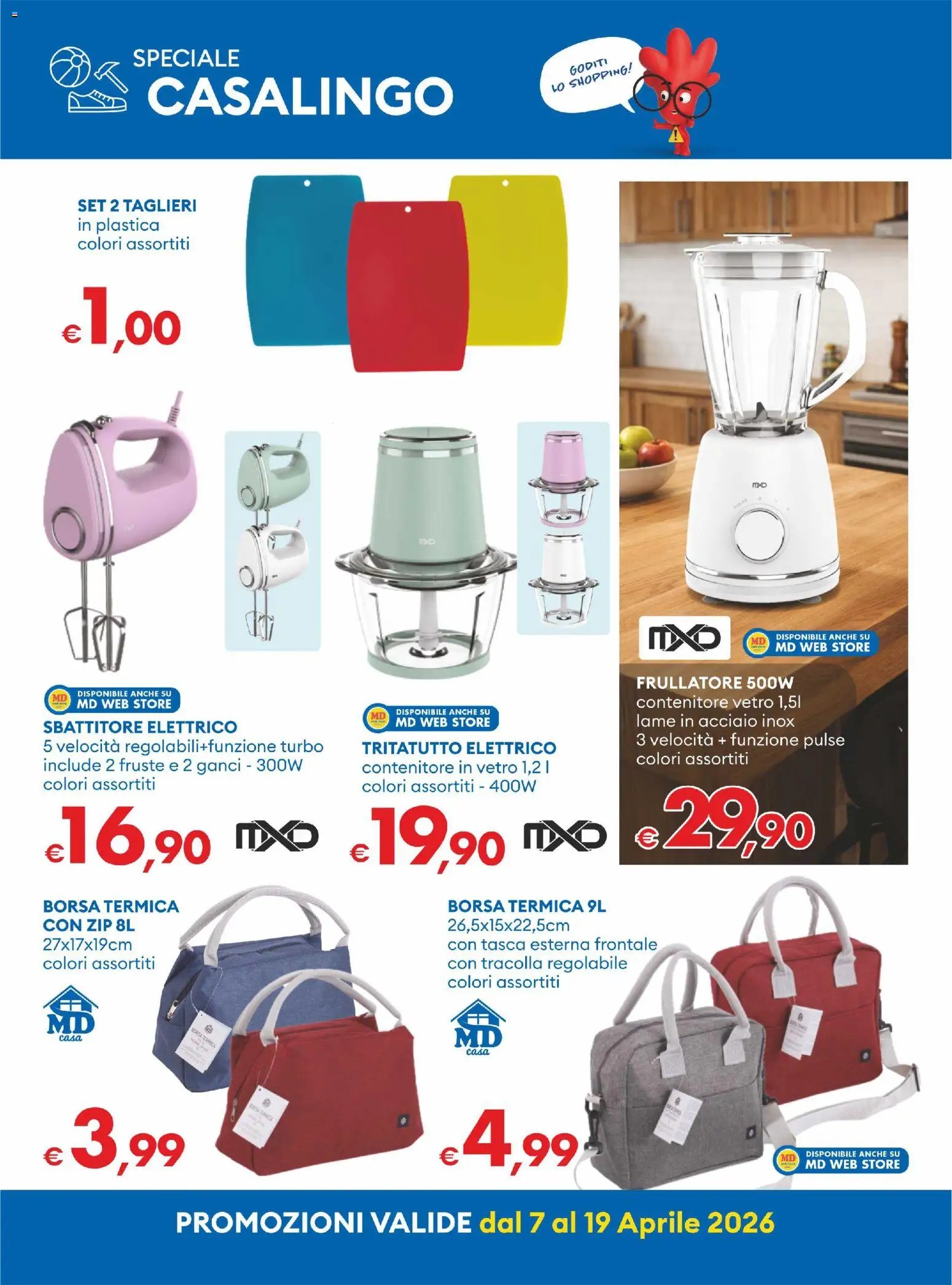 MD Discount volantino Tutto a... (2026-04-07 - 2026-04-19)