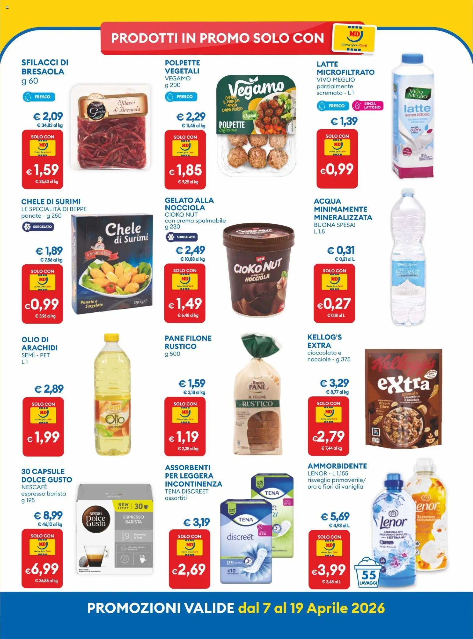 MD Discount volantino Tutto a... (2026-04-07 - 2026-04-19)