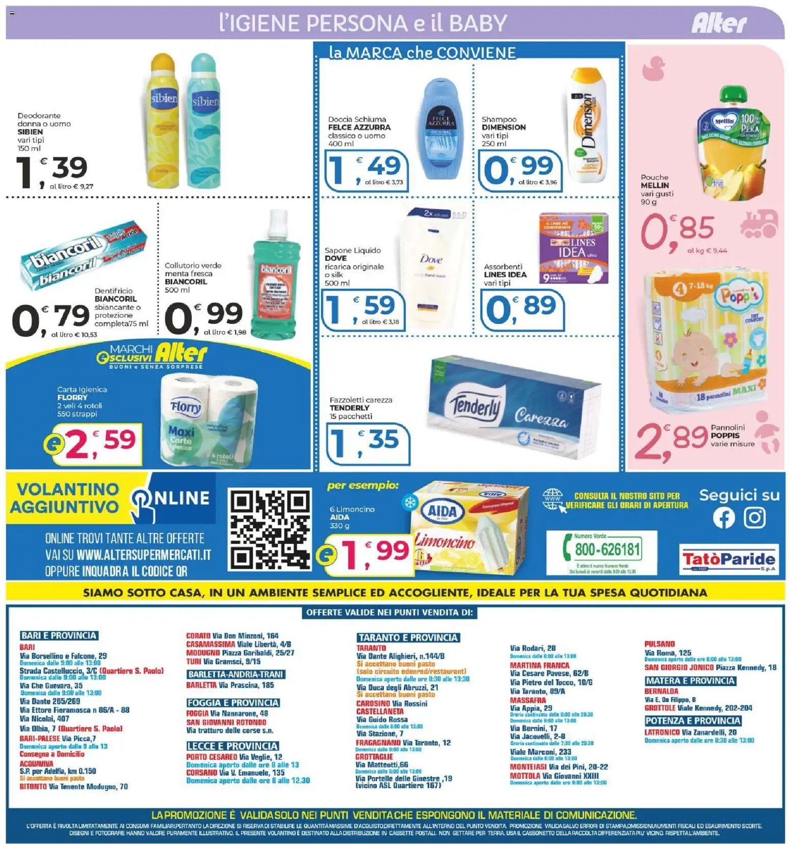Alter Discount volantino