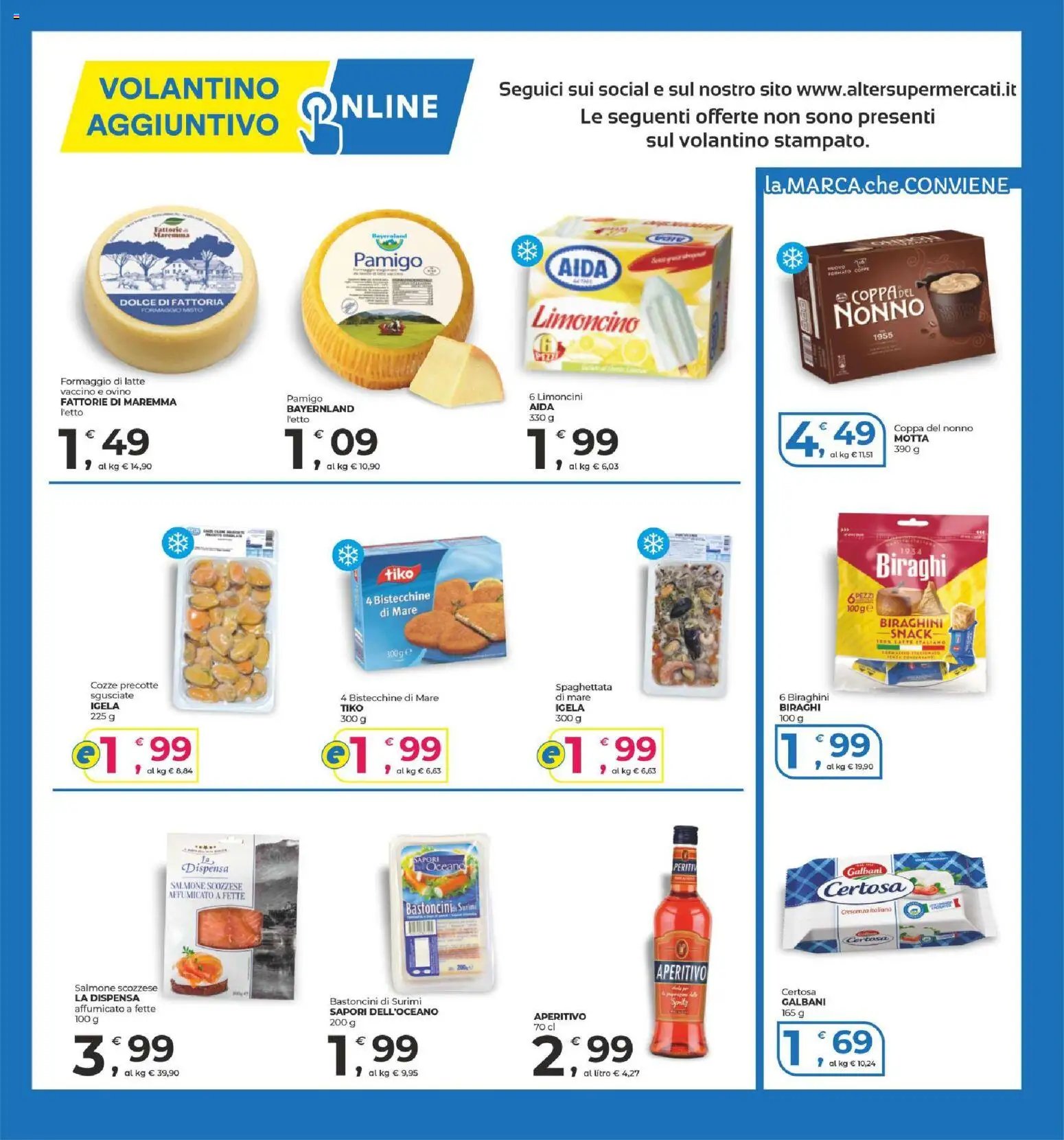 Alter Discount volantino