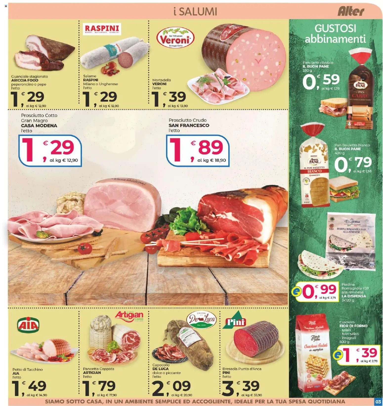 Alter Discount volantino