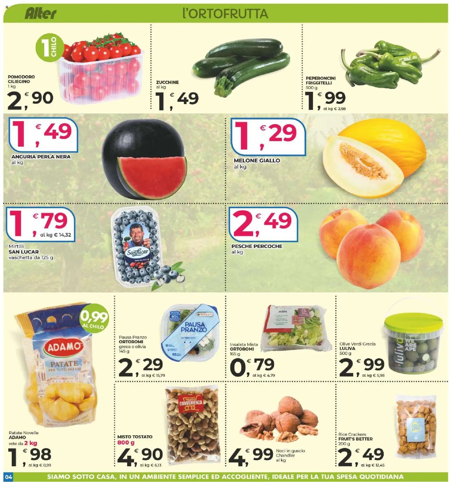 Alter Discount volantino
