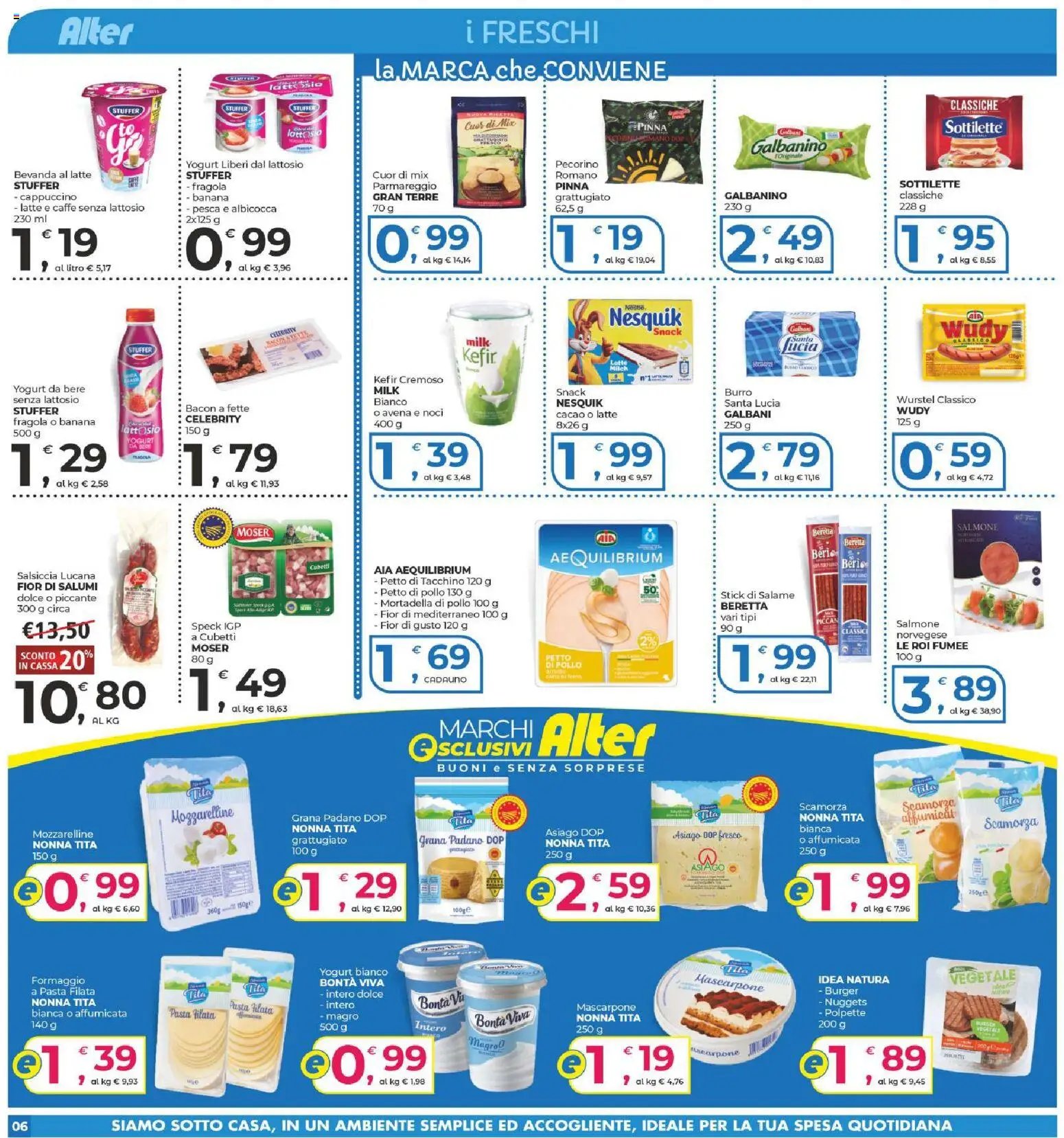Alter Discount volantino
