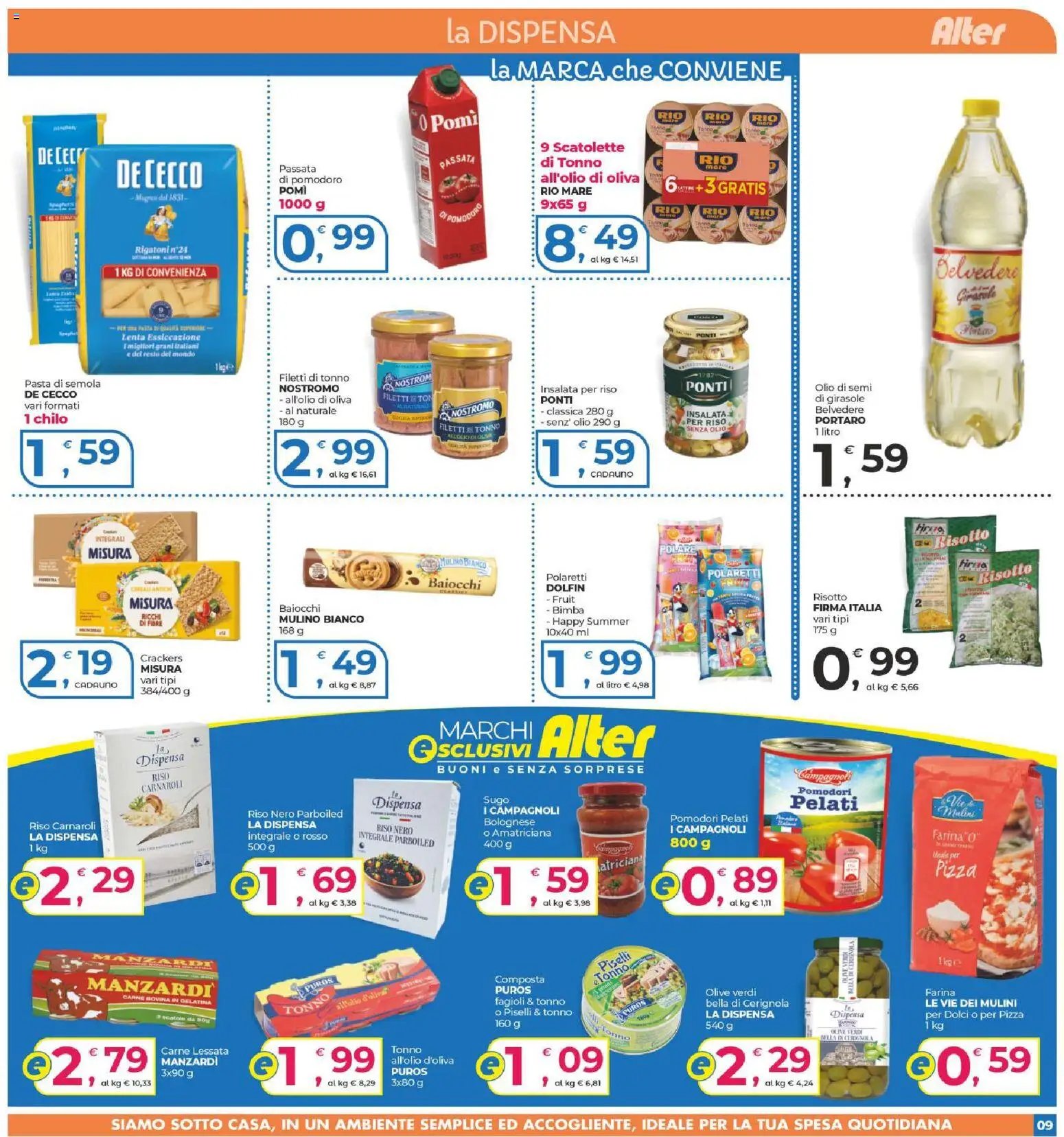 Alter Discount volantino