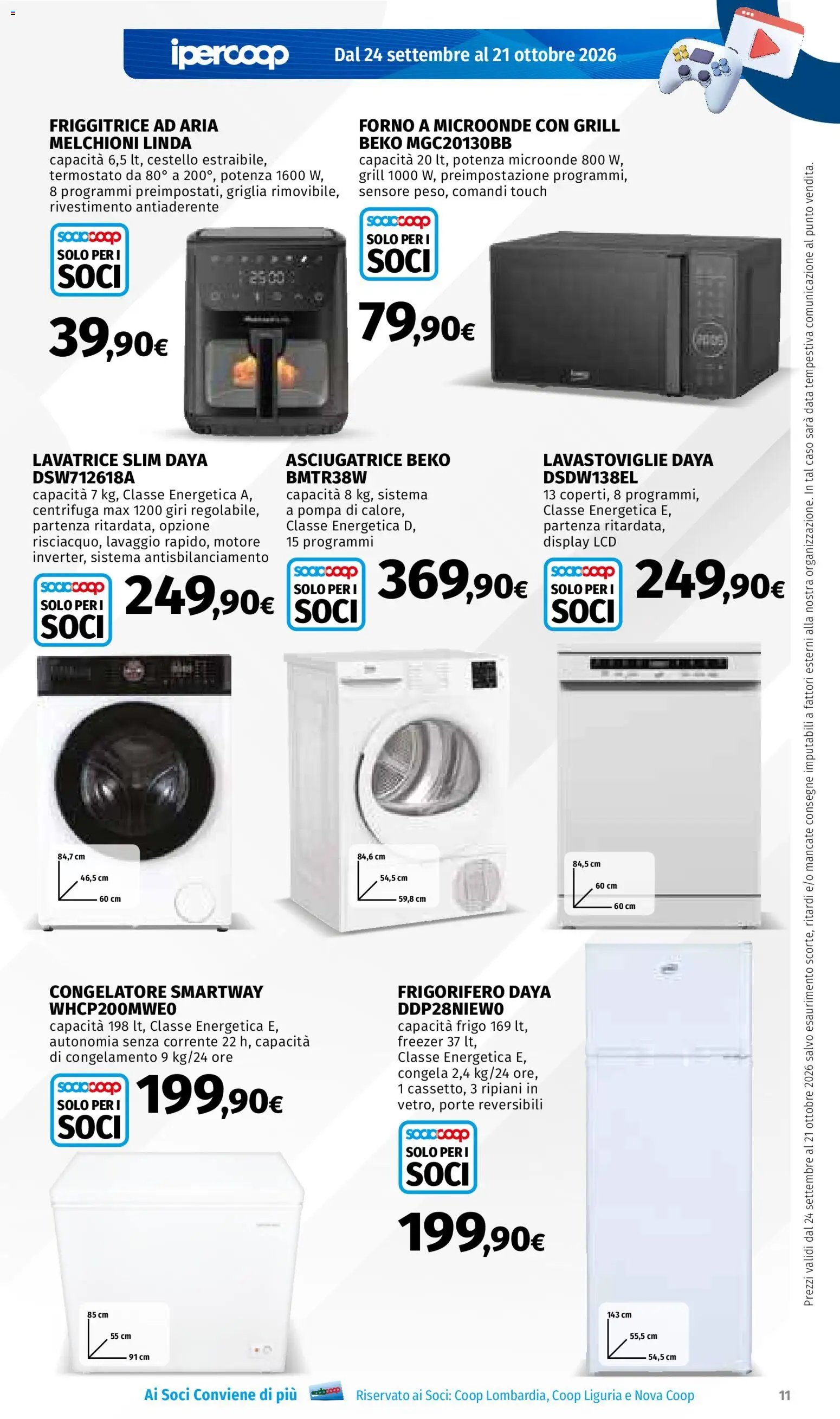 Ipercoop volantino Tendenze d'Autunno