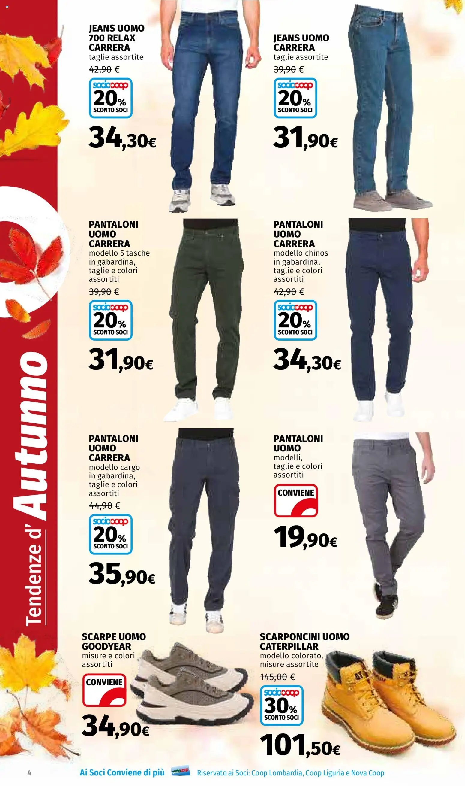 Ipercoop volantino Tendenze d'Autunno
