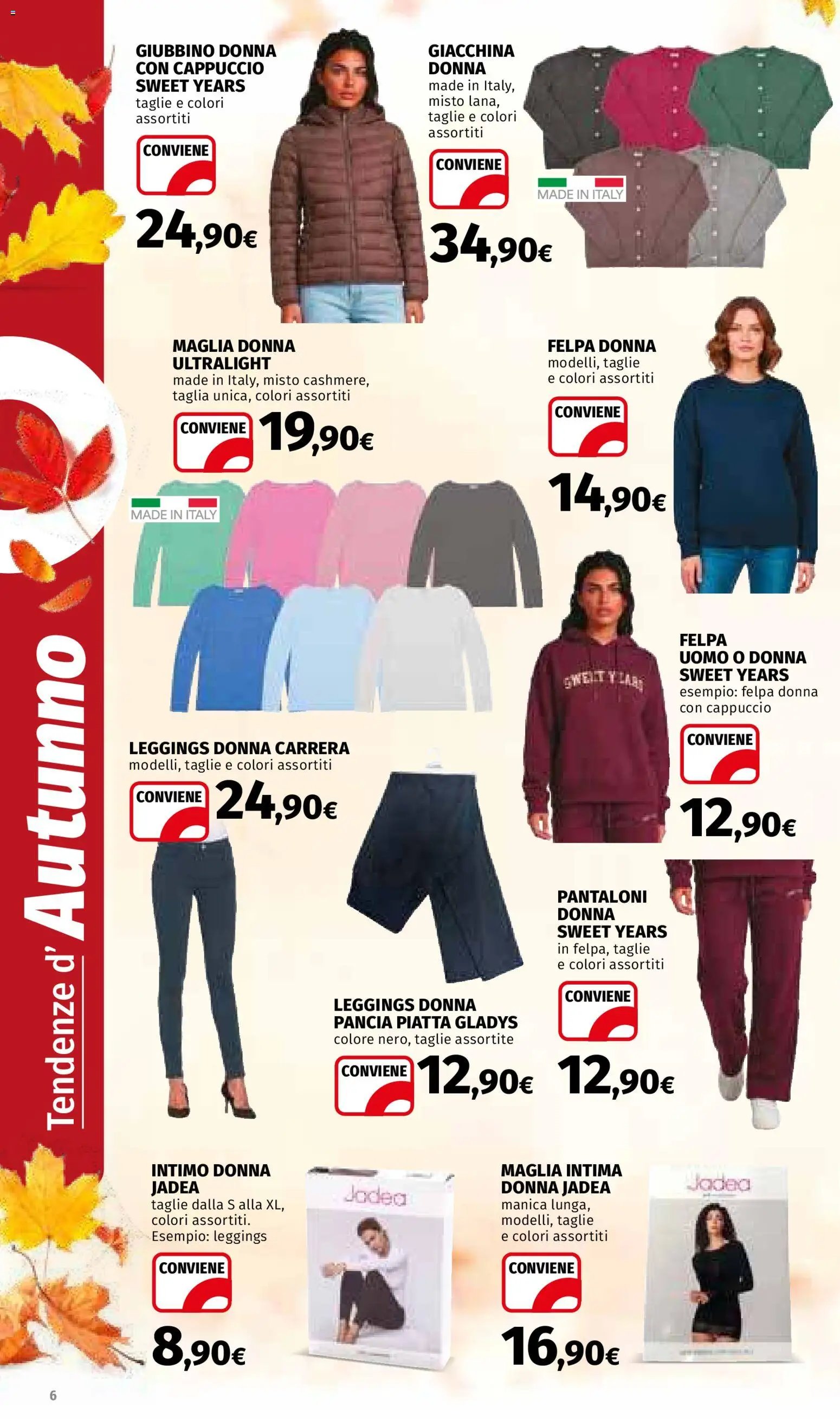 Ipercoop volantino Tendenze d'Autunno