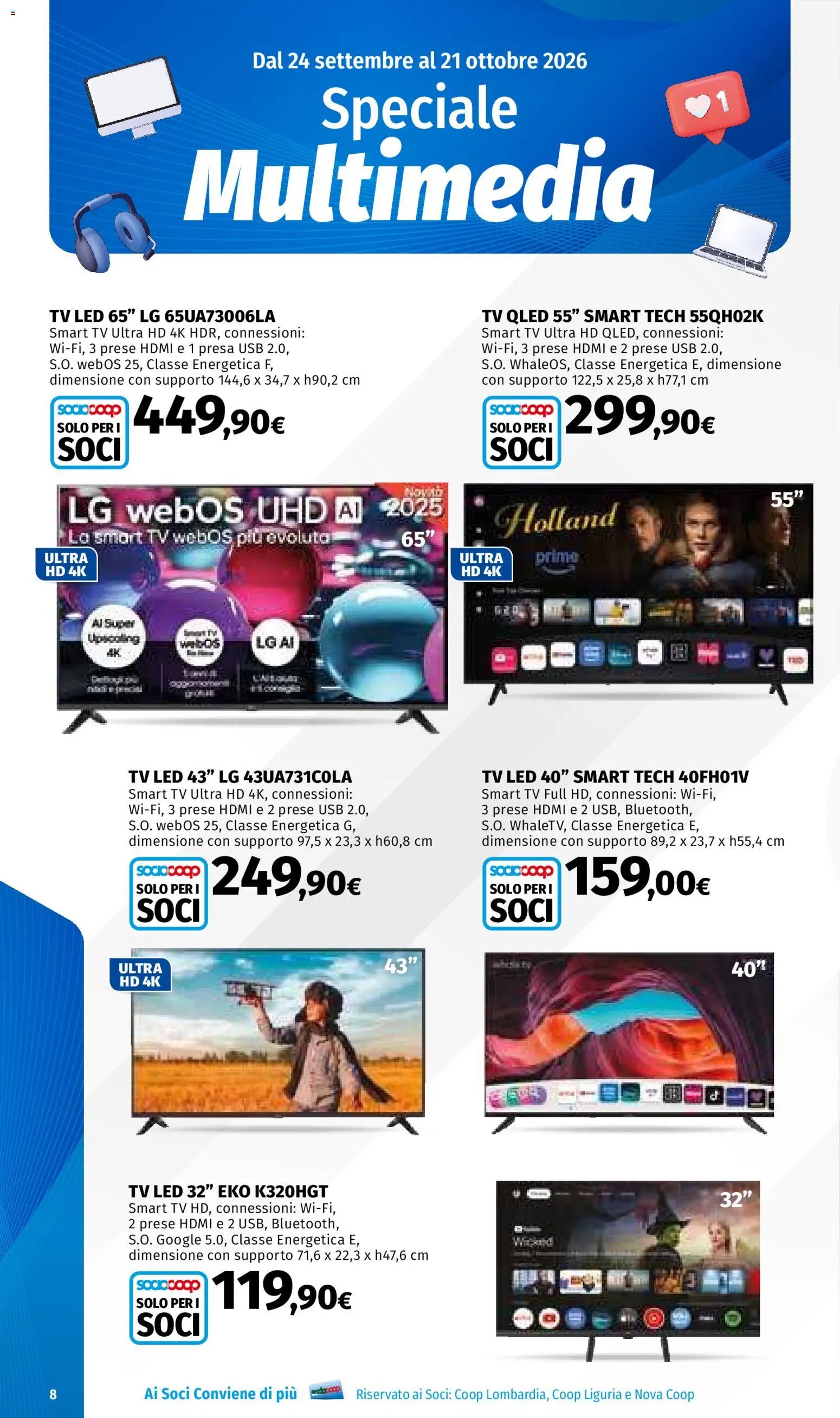 Ipercoop volantino Tendenze d'Autunno