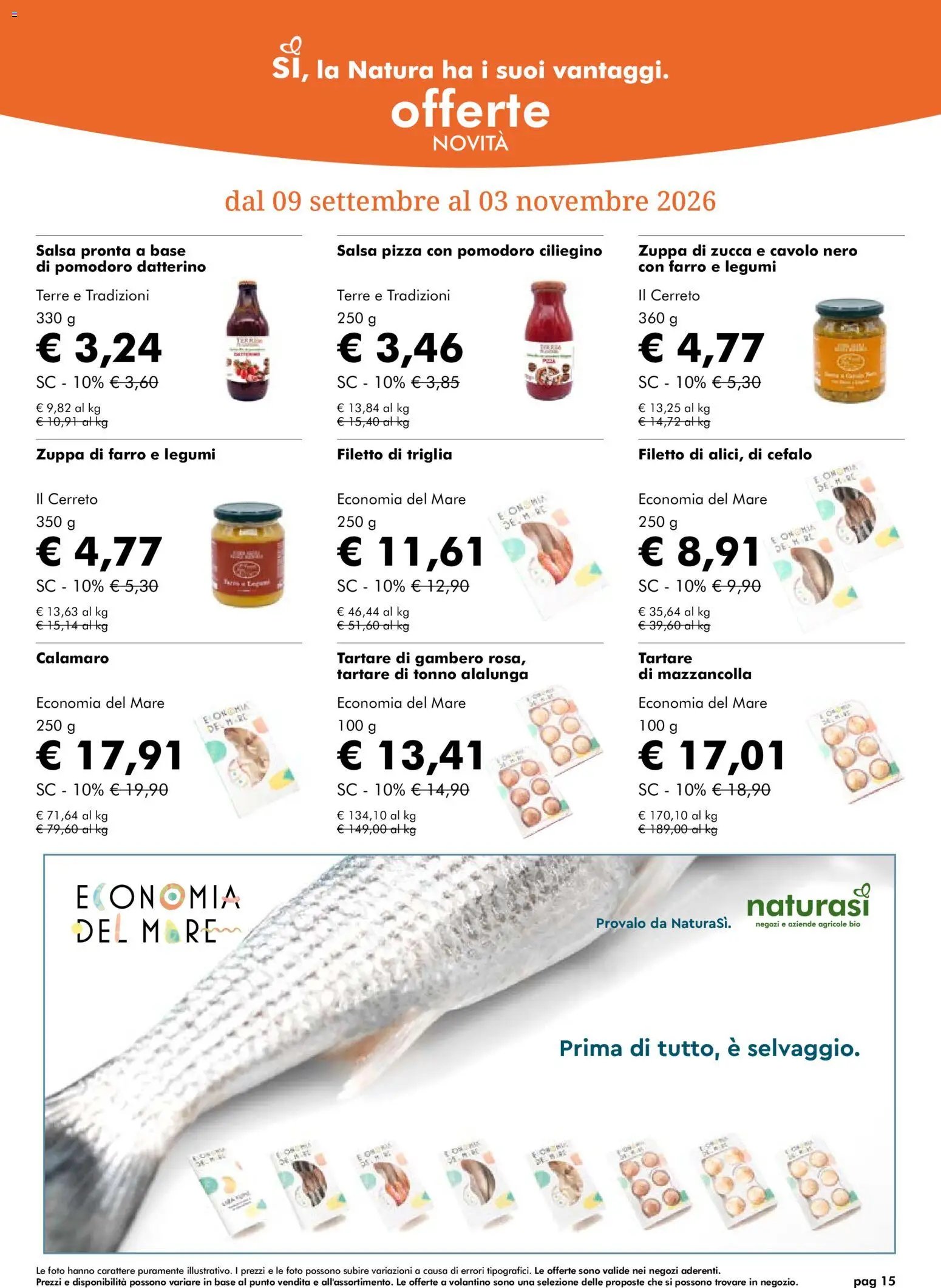 Natura Sì volantino