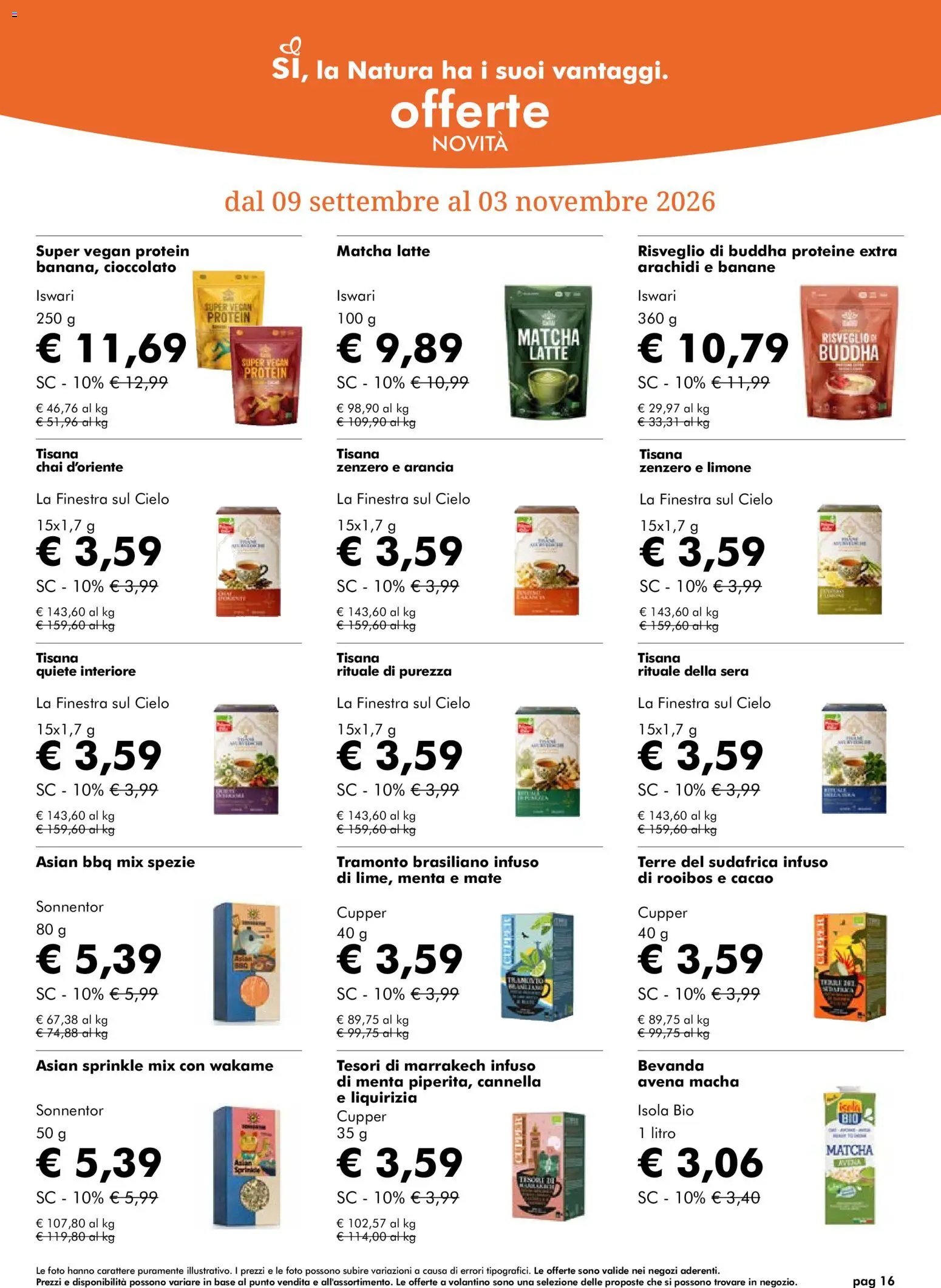 Natura Sì volantino