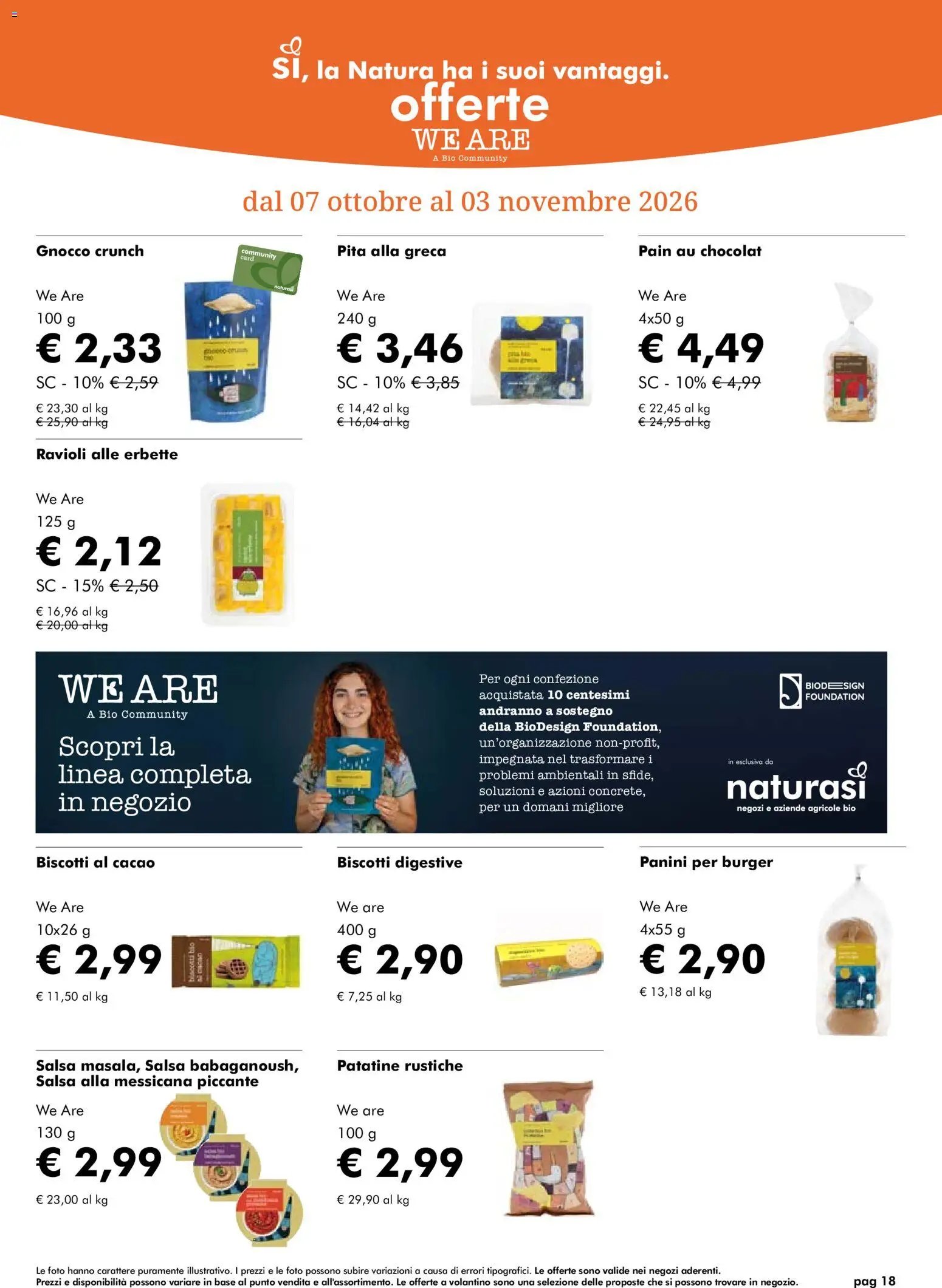 Natura Sì volantino