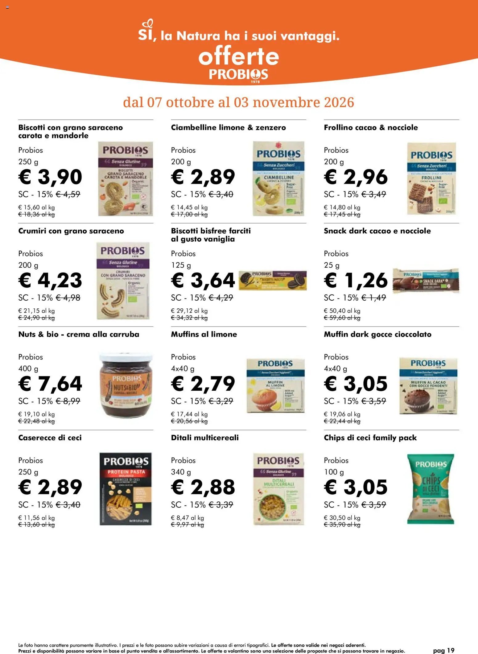 Natura Sì volantino