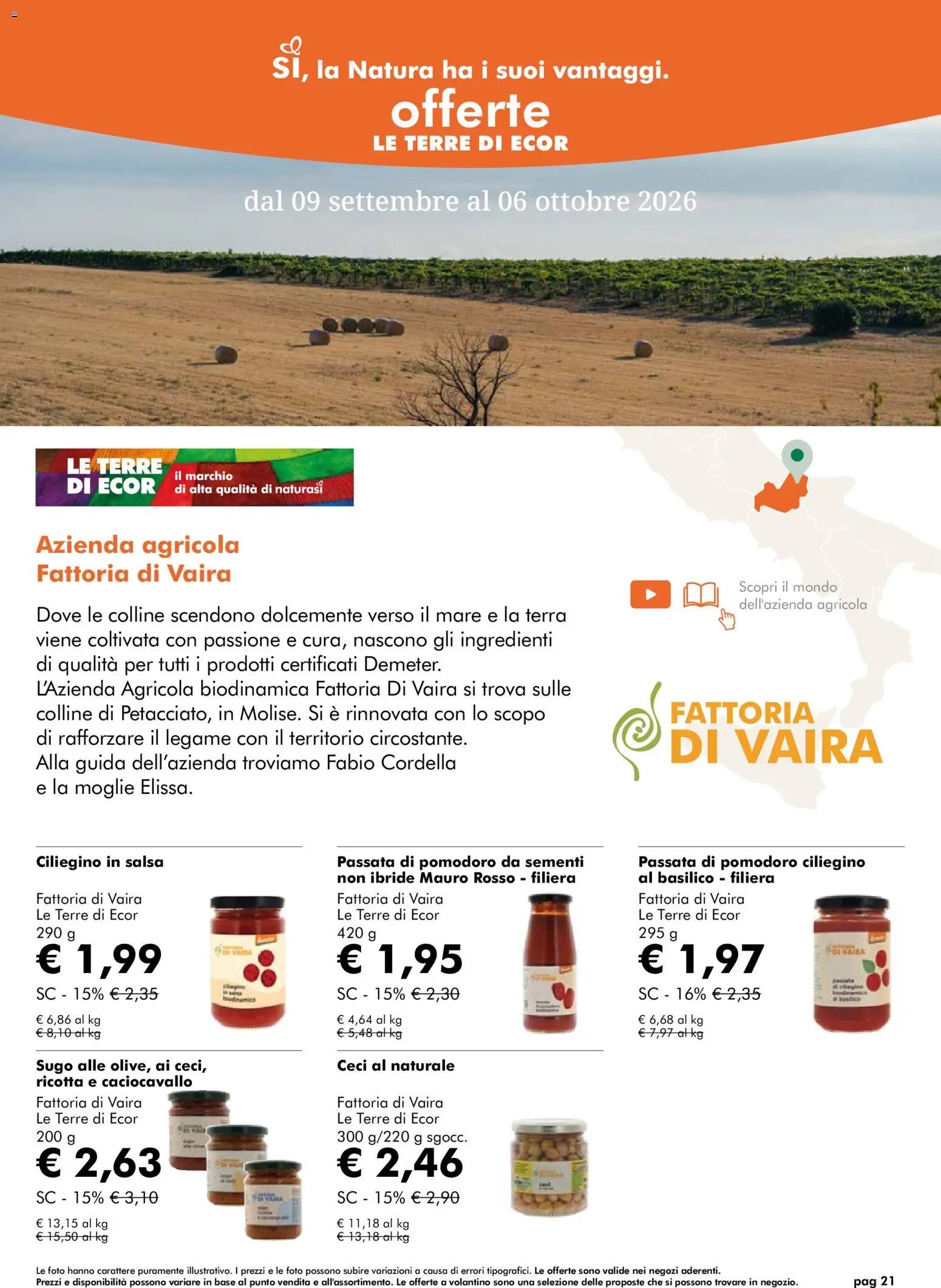 Natura Sì volantino
