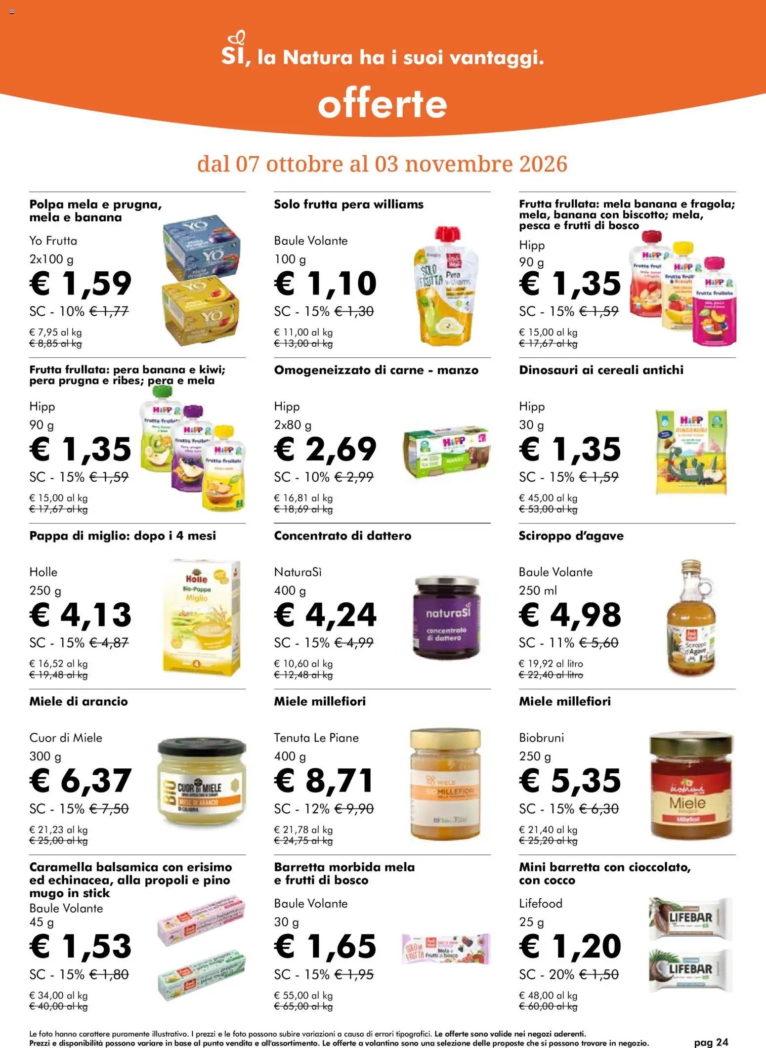 Natura Sì volantino