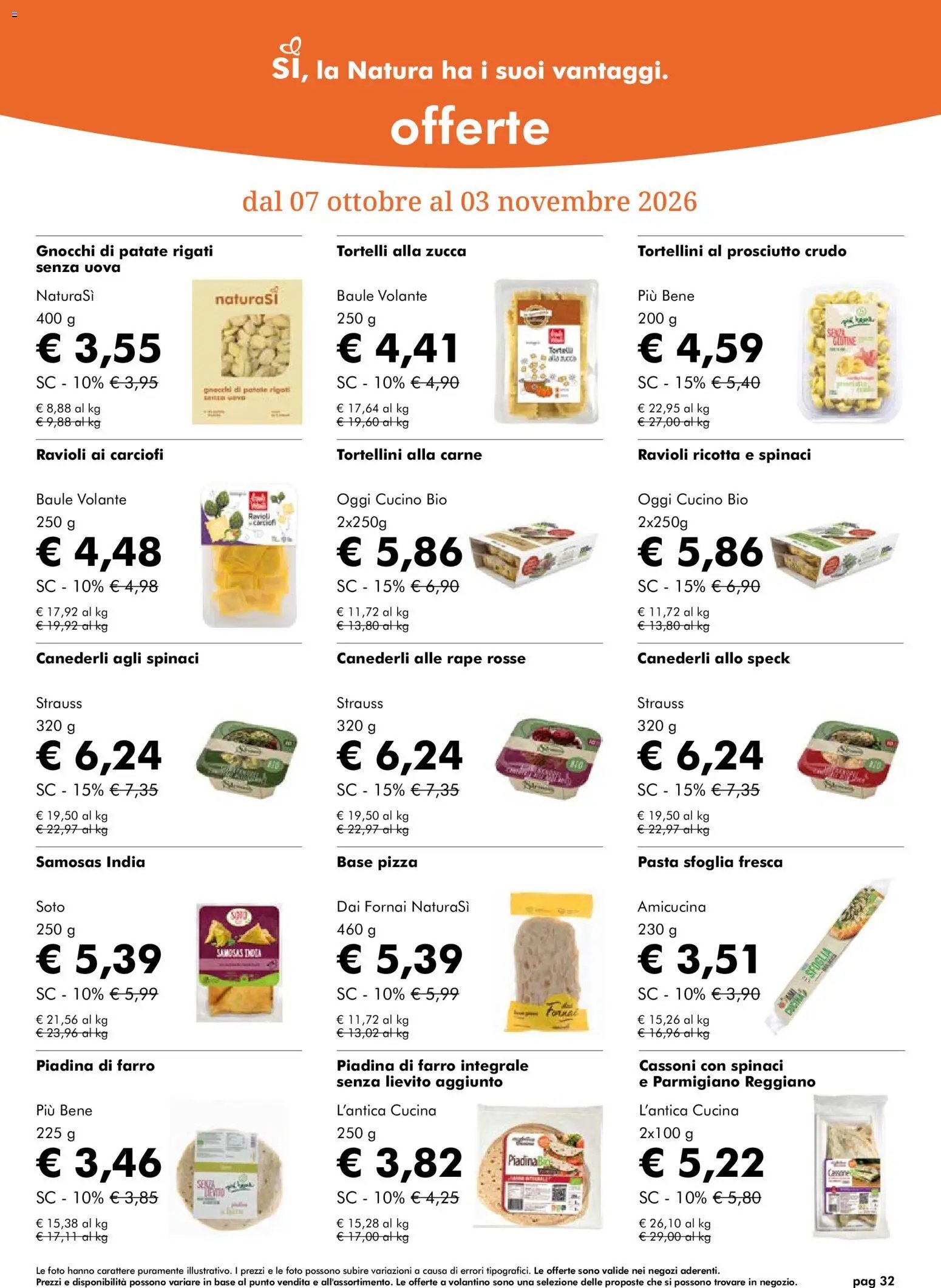 Natura Sì volantino