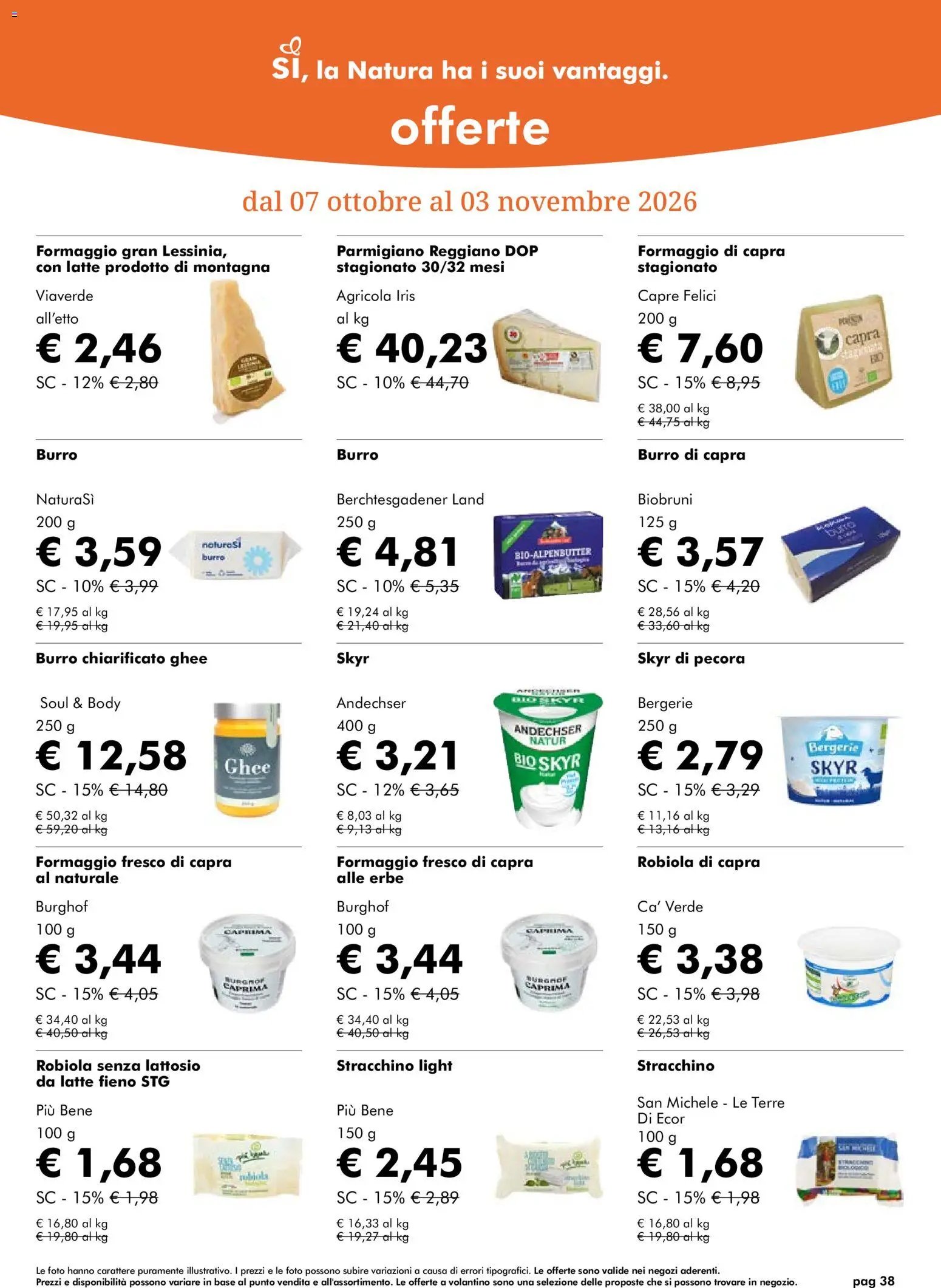 Natura Sì volantino