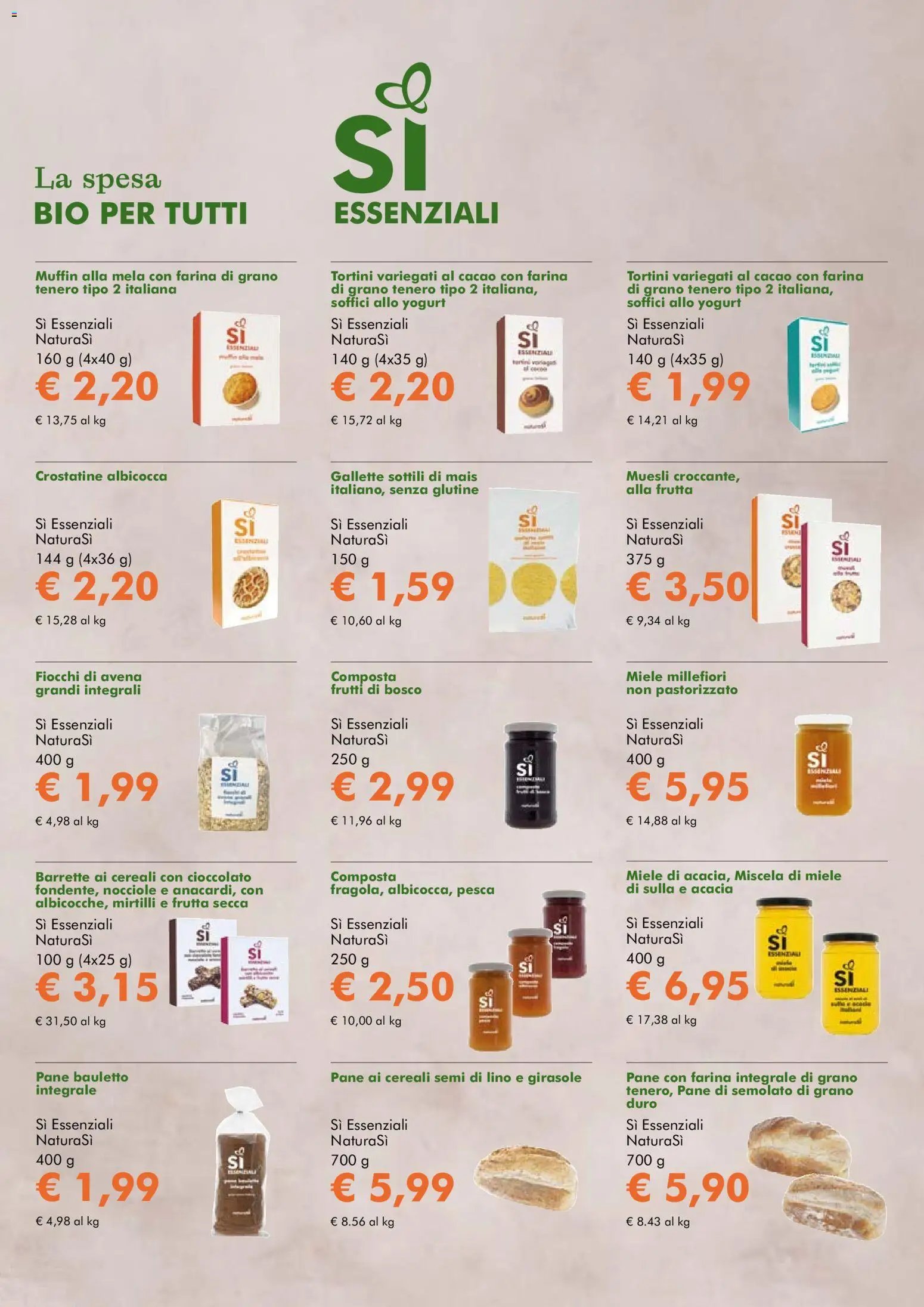 Natura Sì volantino