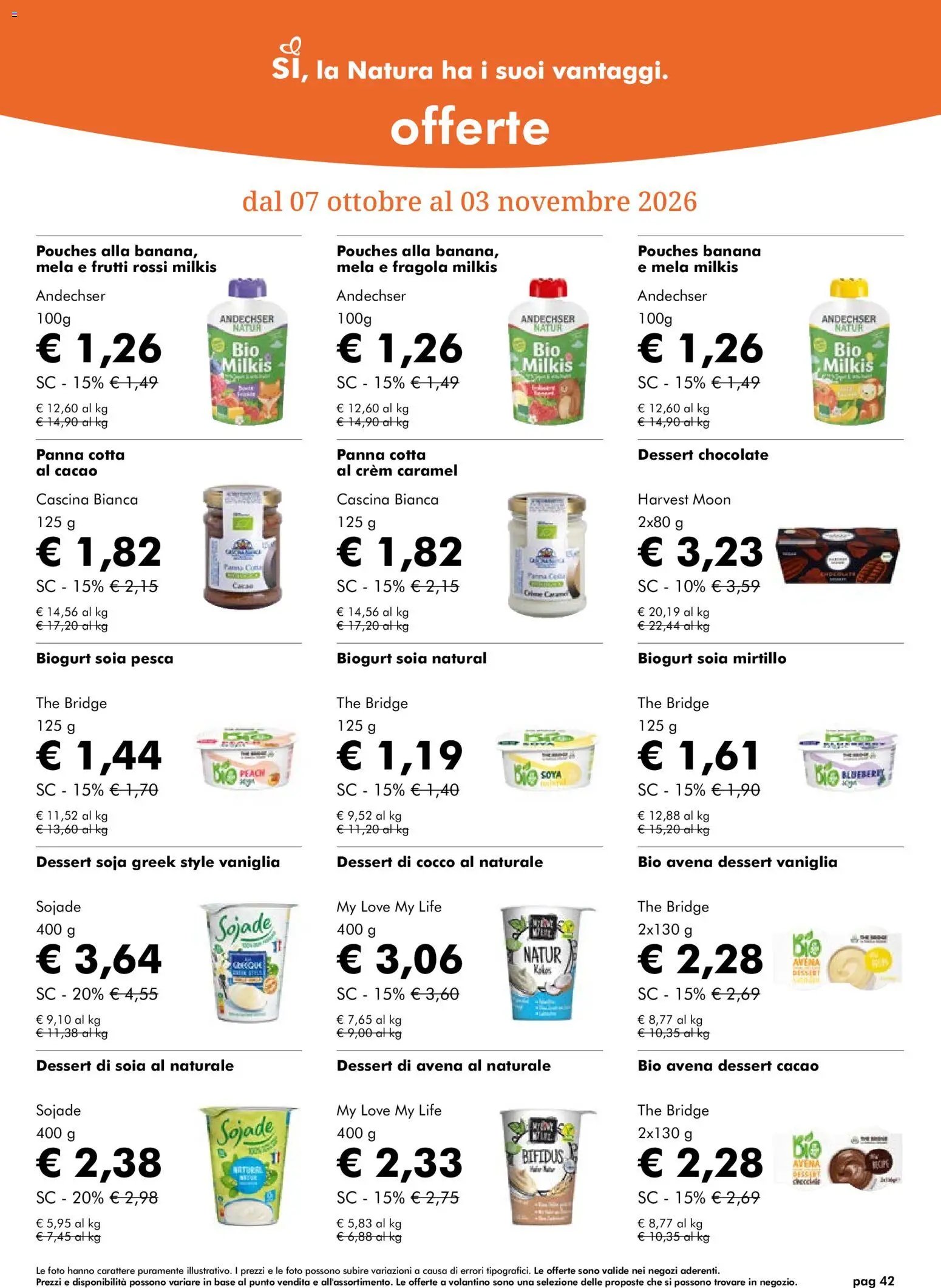 Natura Sì volantino