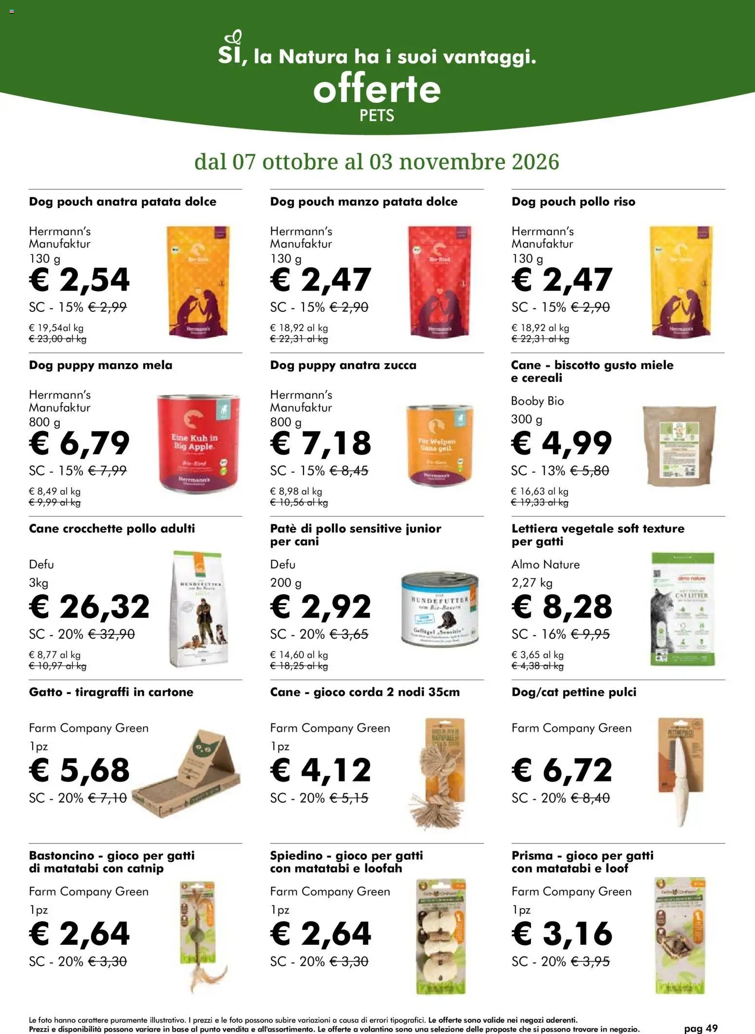 Natura Sì volantino