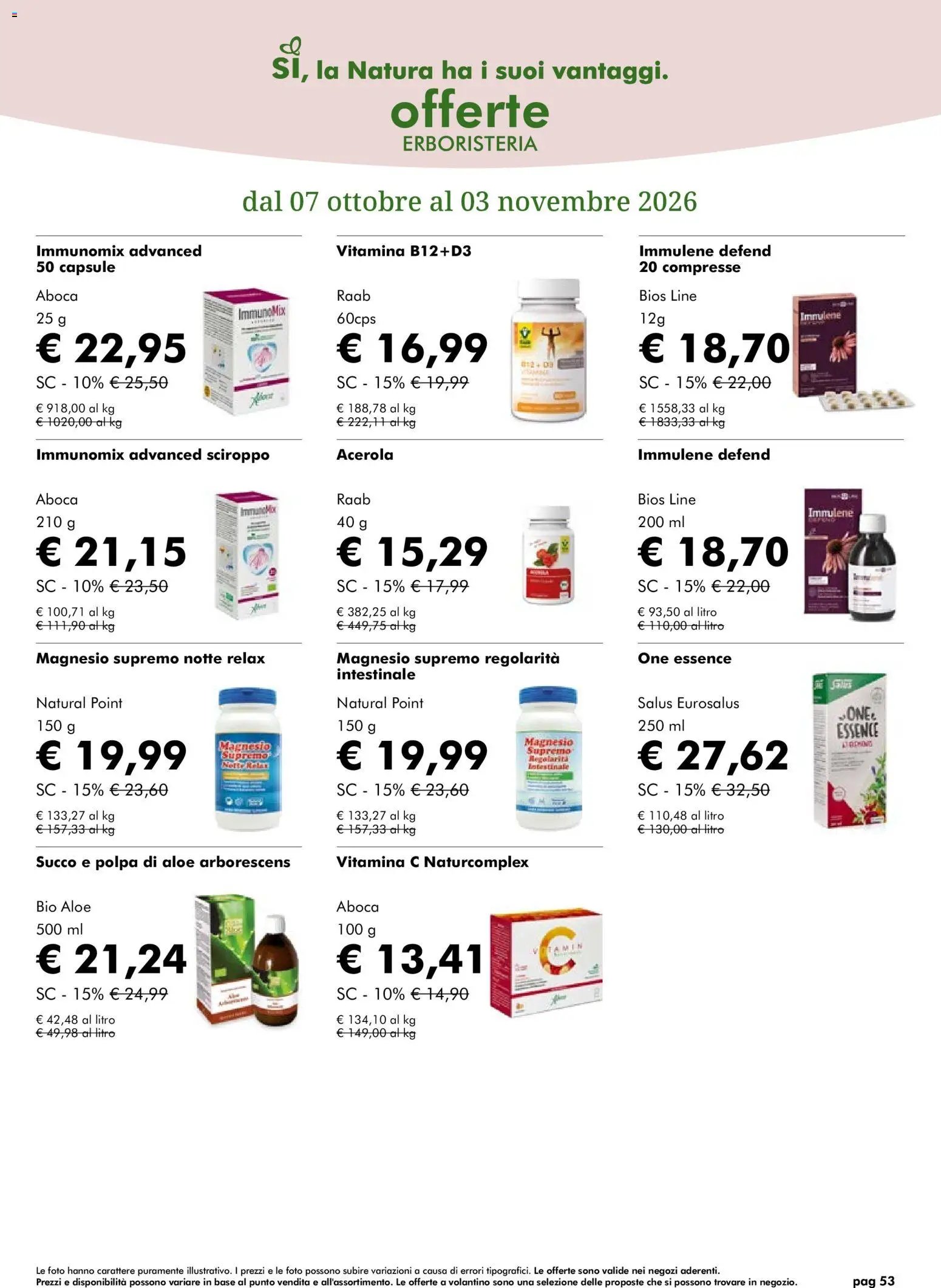 Natura Sì volantino