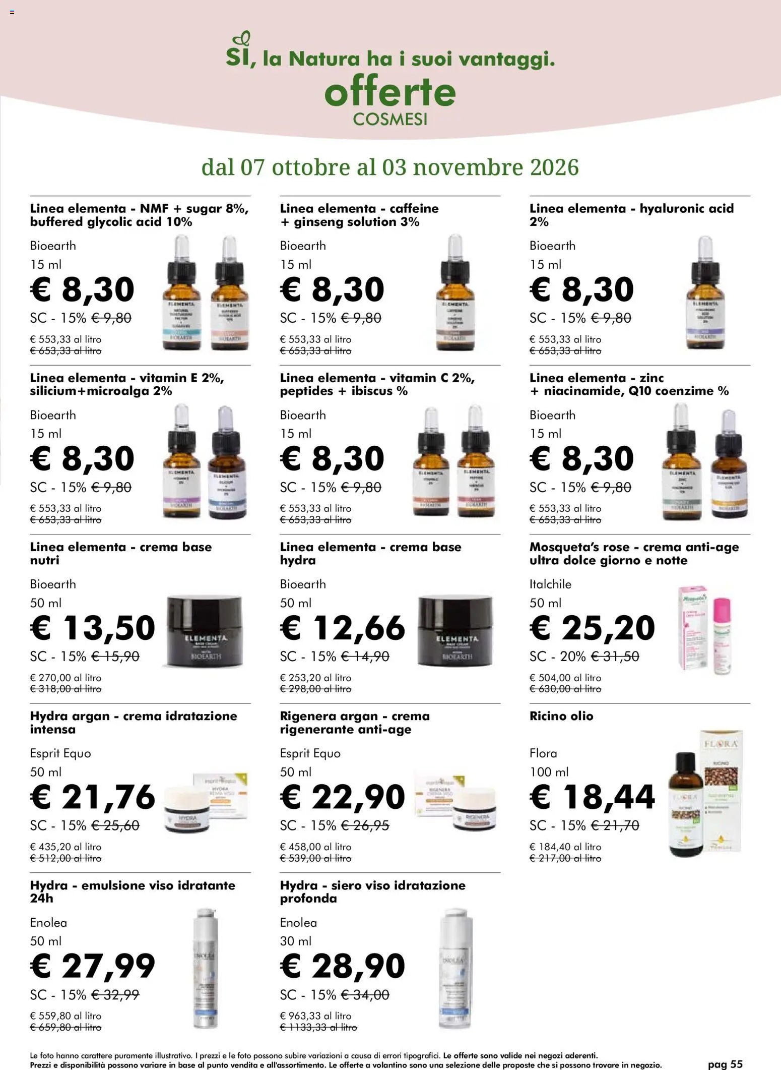 Natura Sì volantino