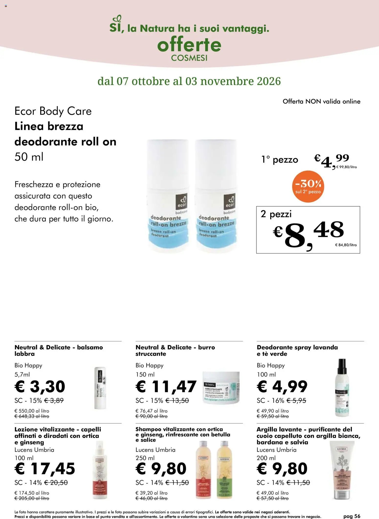 Natura Sì volantino