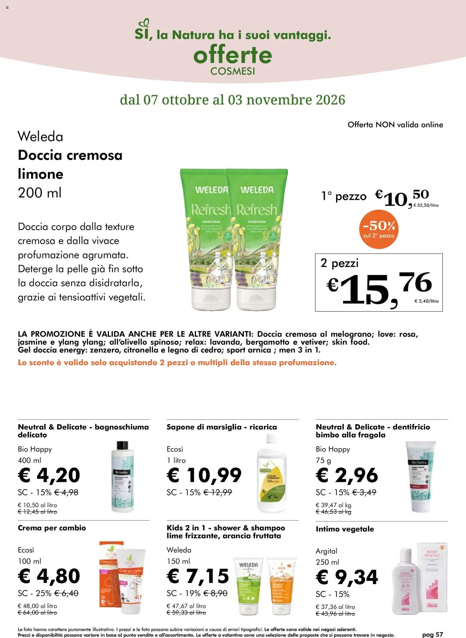 Natura Sì volantino