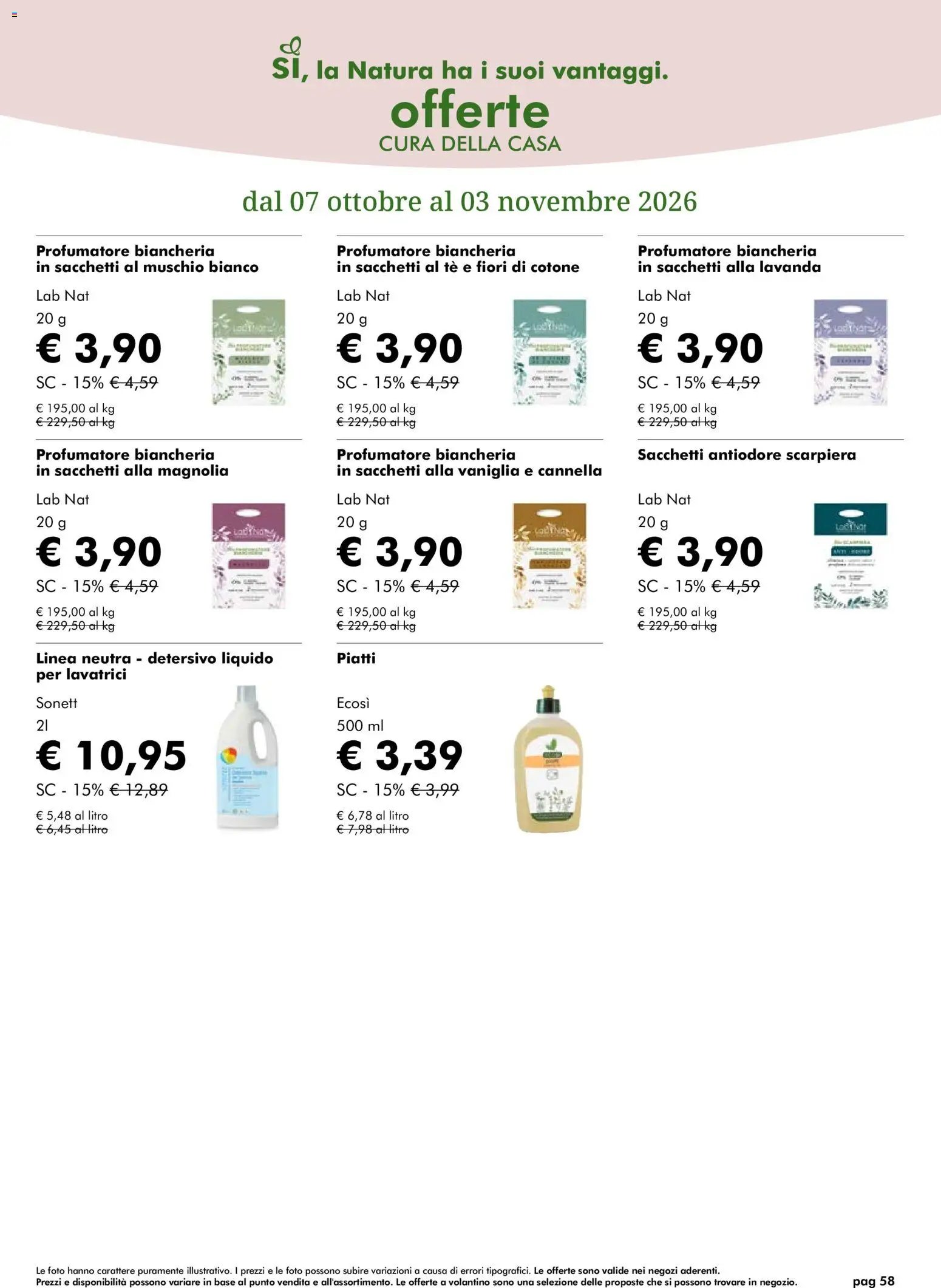 Natura Sì volantino