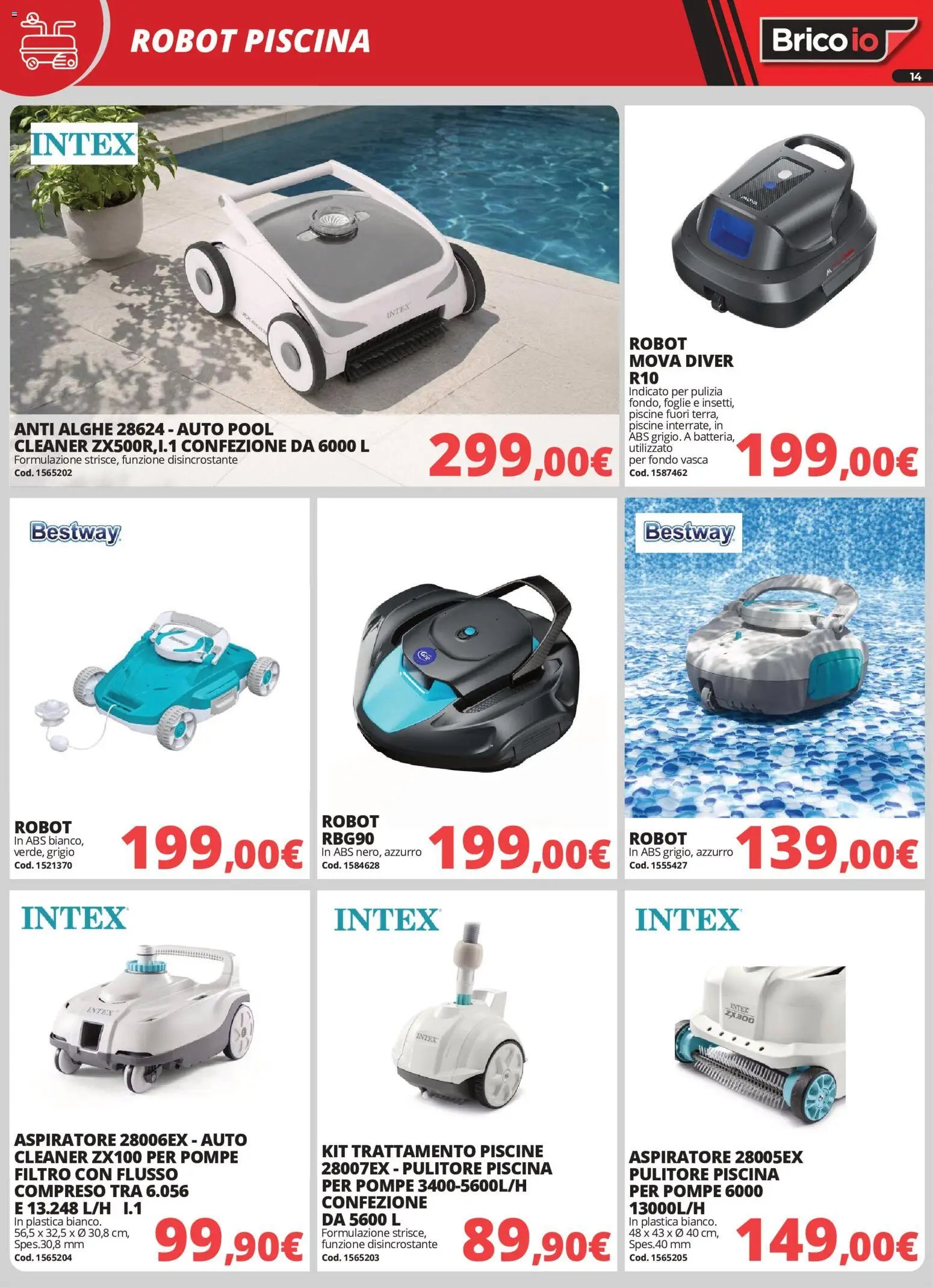 Brico io volantino Piscine