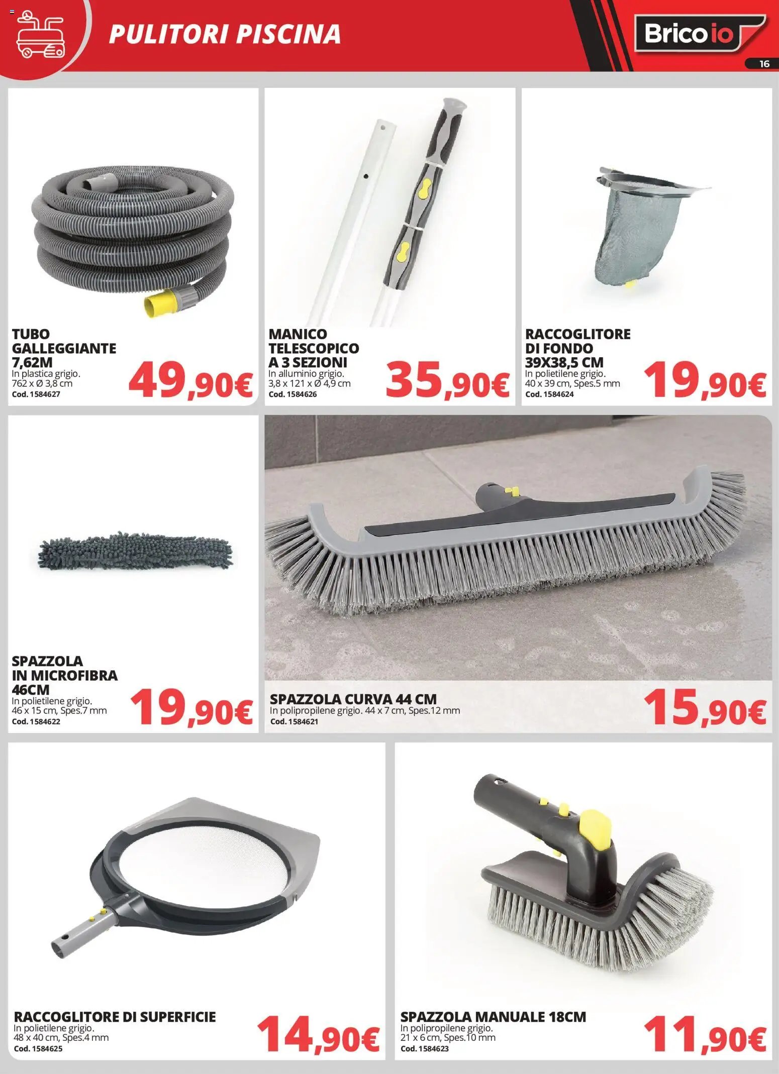 Brico io volantino Piscine