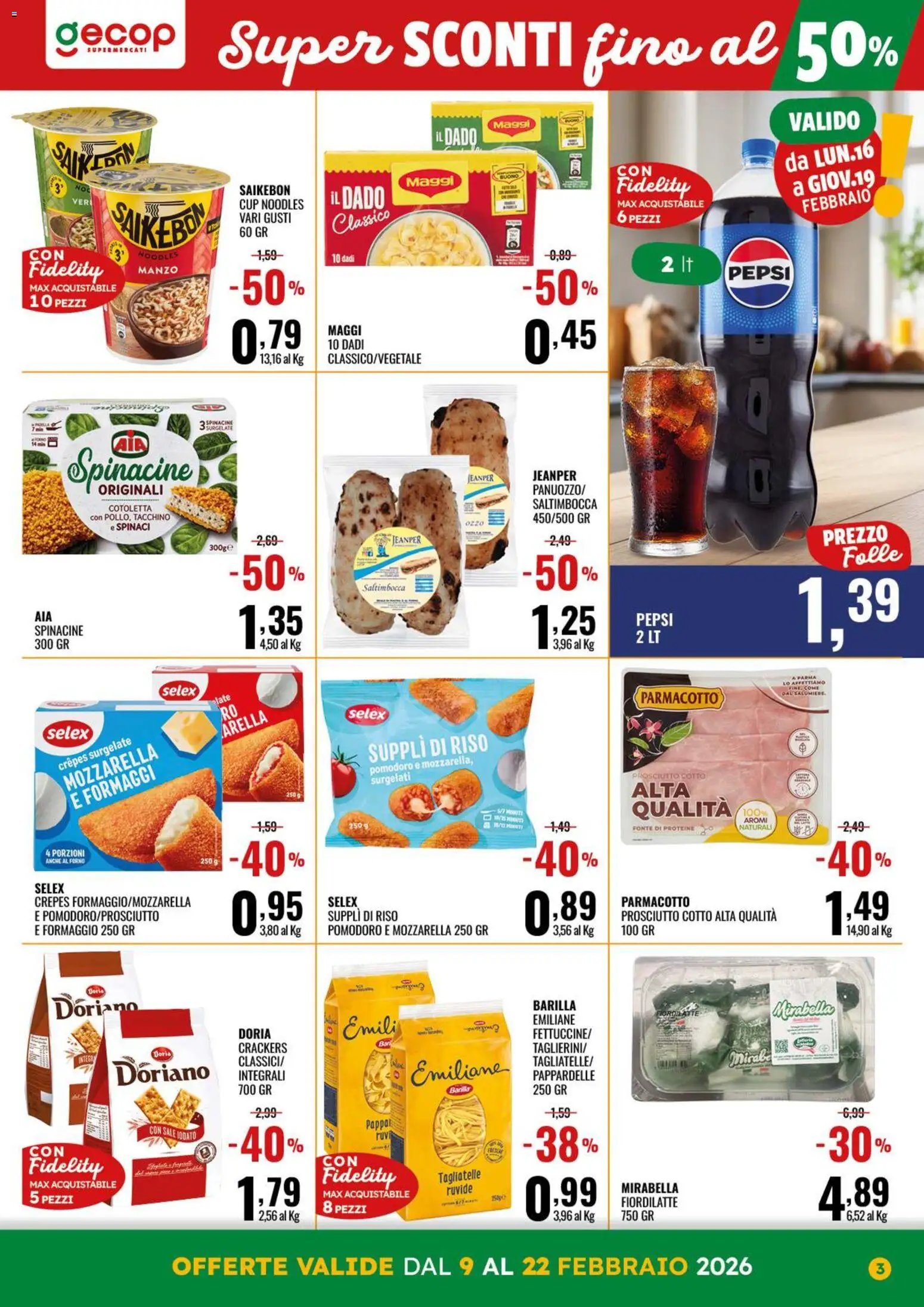 Volantino GECOP	 (2026-02-09 - 2026-02-22)