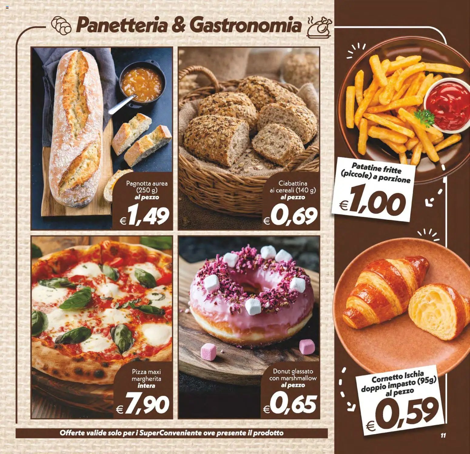 SuperConveniente volantino Caltanissetta, San Cataldo, Avola, Lascari, Milazzo, Barcellona