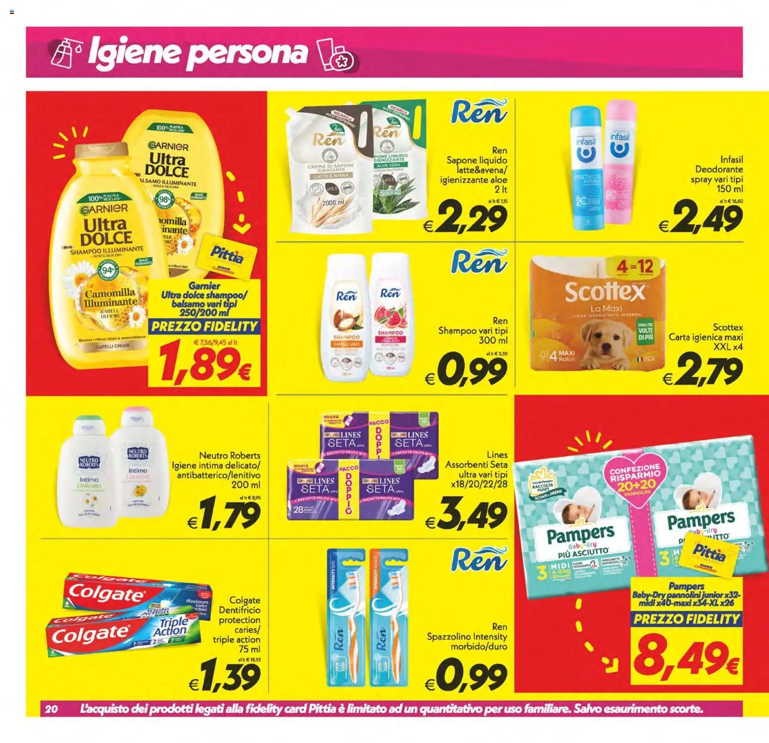 SuperConveniente volantino Caltanissetta, San Cataldo, Avola, Lascari, Milazzo, Barcellona