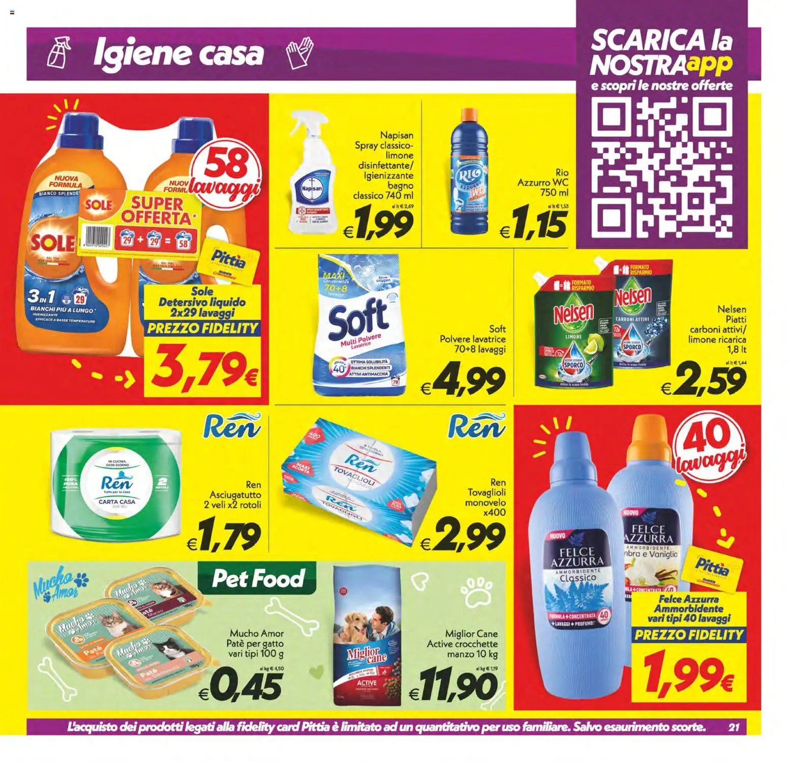 SuperConveniente volantino Caltanissetta, San Cataldo, Avola, Lascari, Milazzo, Barcellona