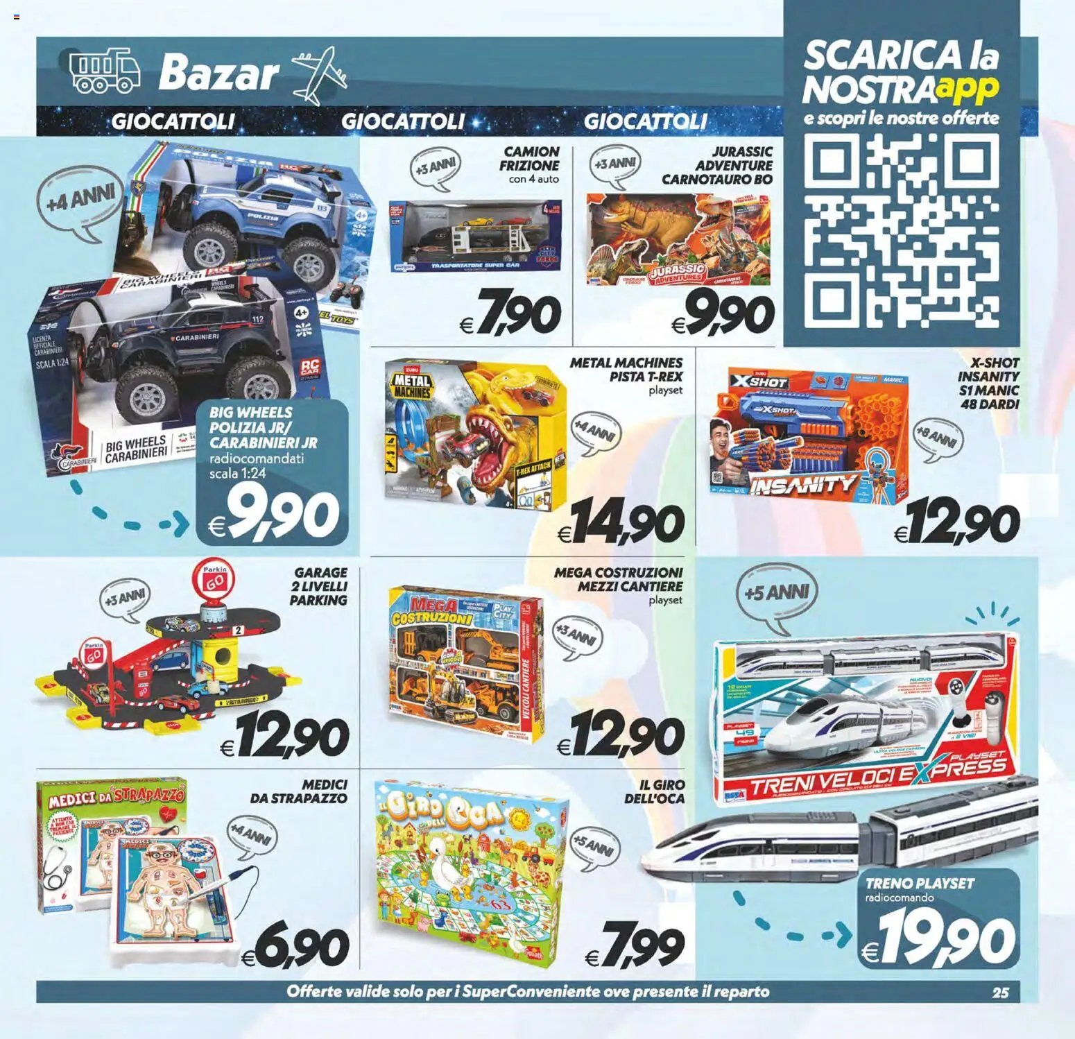 SuperConveniente volantino Caltanissetta, San Cataldo, Avola, Lascari, Milazzo, Barcellona