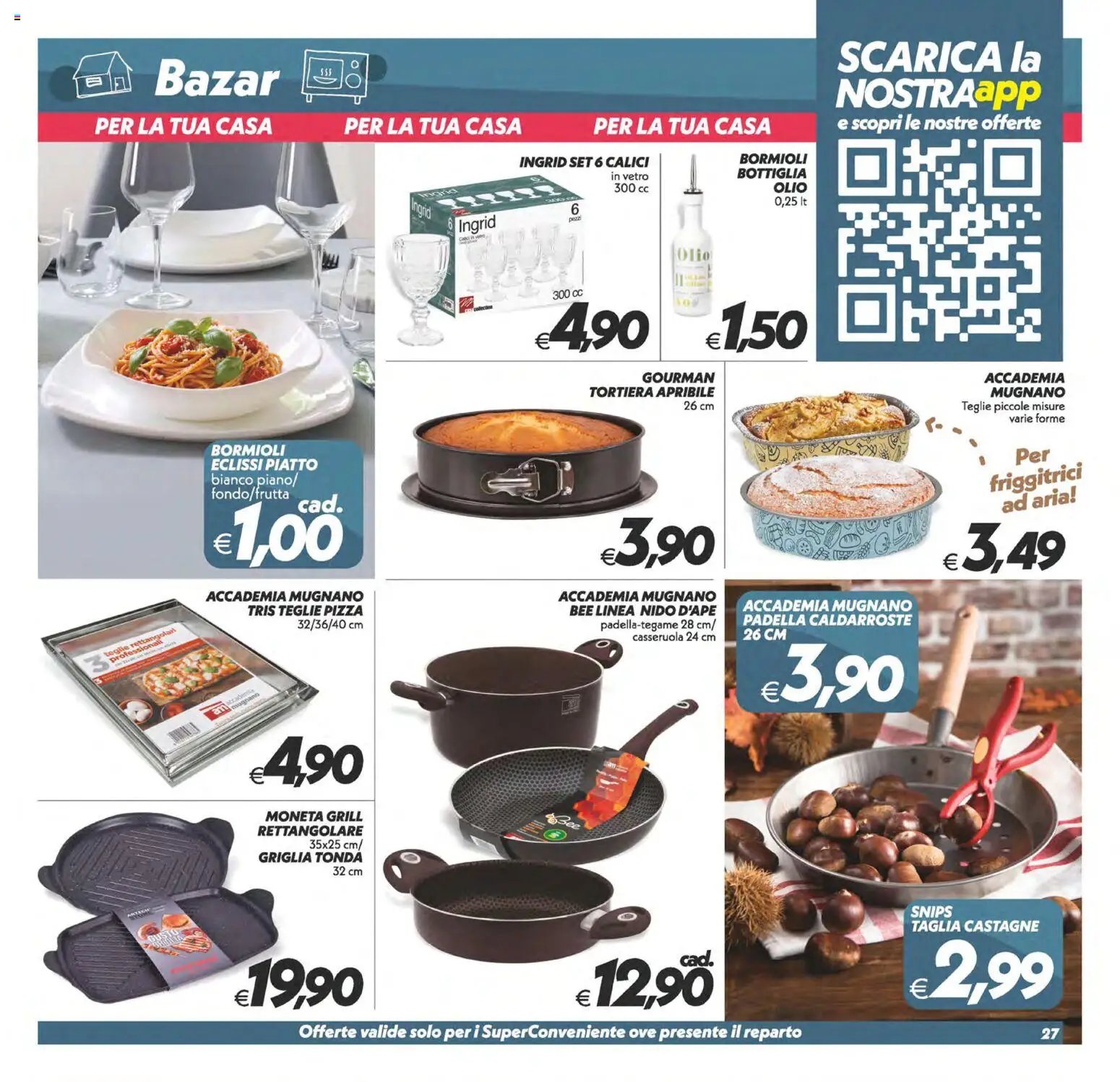 SuperConveniente volantino Caltanissetta, San Cataldo, Avola, Lascari, Milazzo, Barcellona