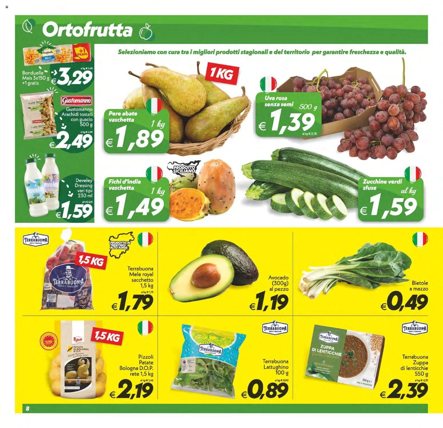 SuperConveniente volantino Caltanissetta, San Cataldo, Avola, Lascari, Milazzo, Barcellona