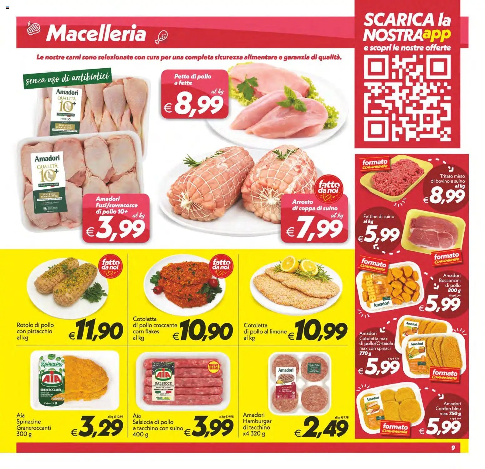 SuperConveniente volantino Caltanissetta, San Cataldo, Avola, Lascari, Milazzo, Barcellona