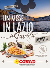 Spazio Conad volantino Un Mese in Lazio