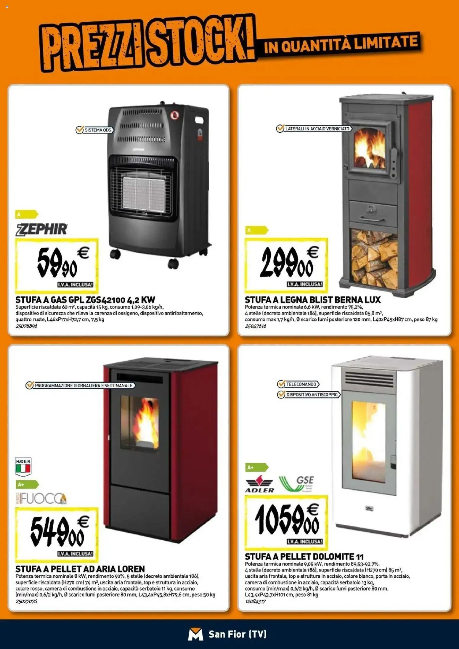 TECNOMAT - Straordinari prezzi stock!