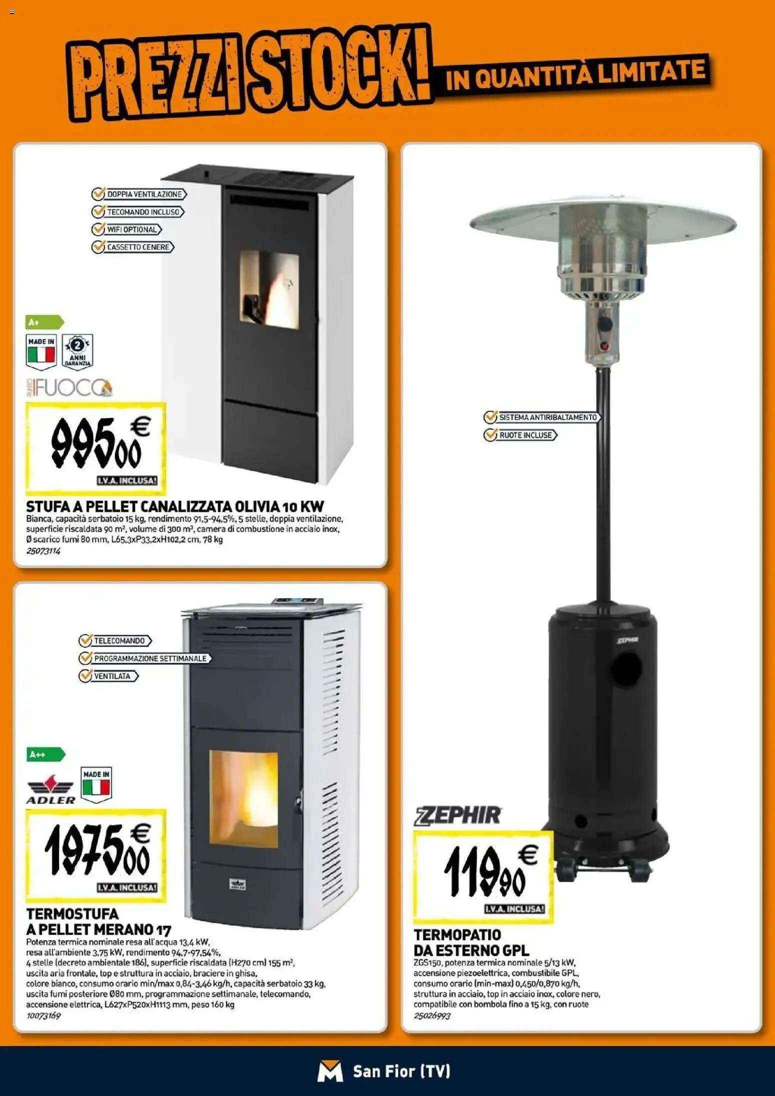 TECNOMAT - Straordinari prezzi stock!