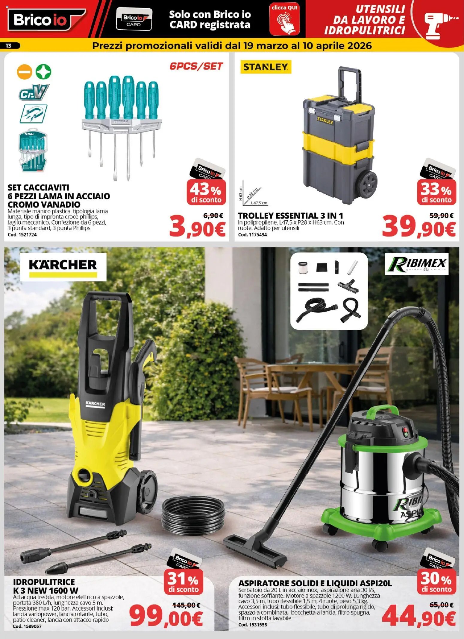 Brico io volantino Grande Apertura a Diano Castello (2026-03-19 - 2026-04-10)