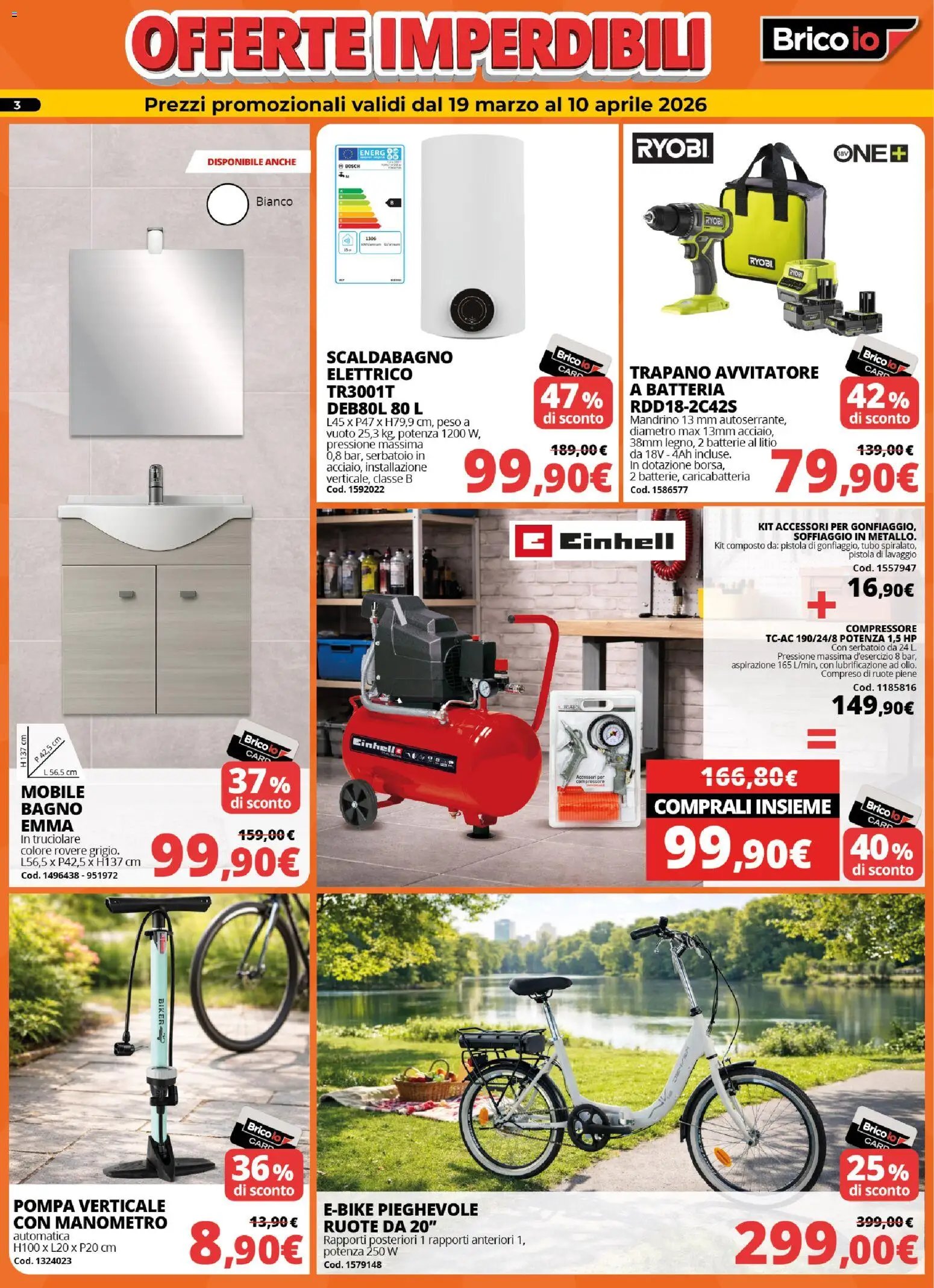 Brico io volantino Grande Apertura a Diano Castello (2026-03-19 - 2026-04-10)